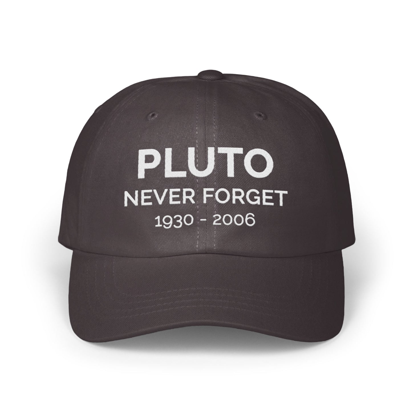 Pluto Never Forget 1930 - 2006 Embroidered Baseball Cap product