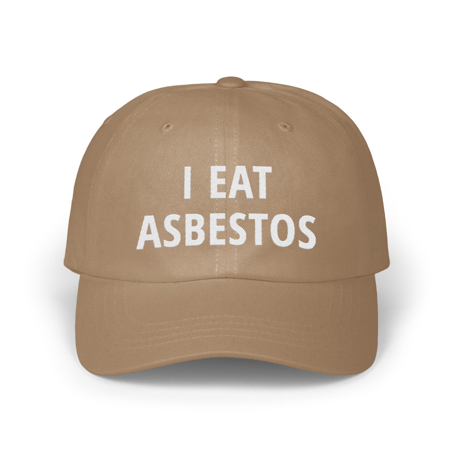 I Eat Asbestos Statement Hat Novelty Cap product type