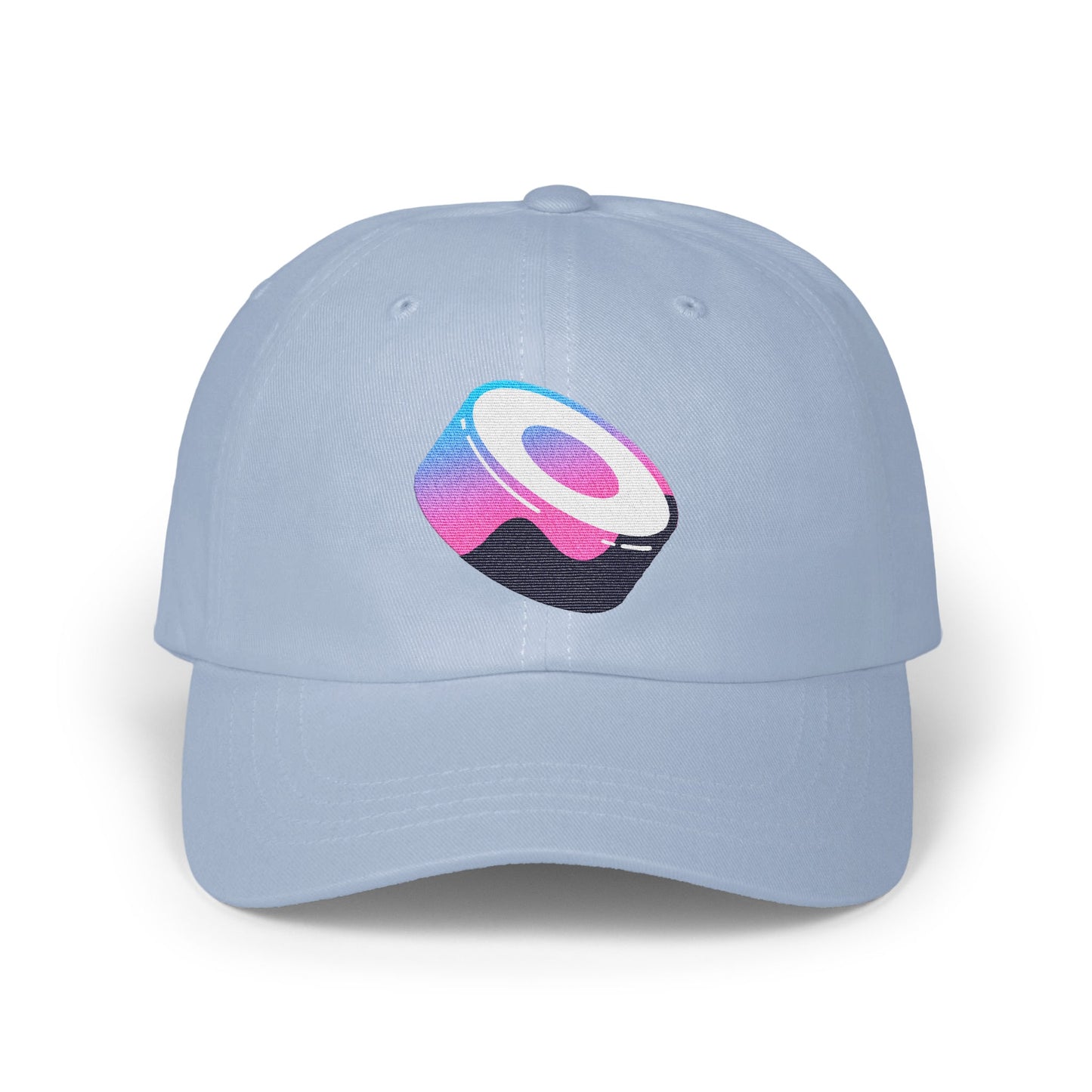 Trendy Pastel Blue Sushi Design Hat product type