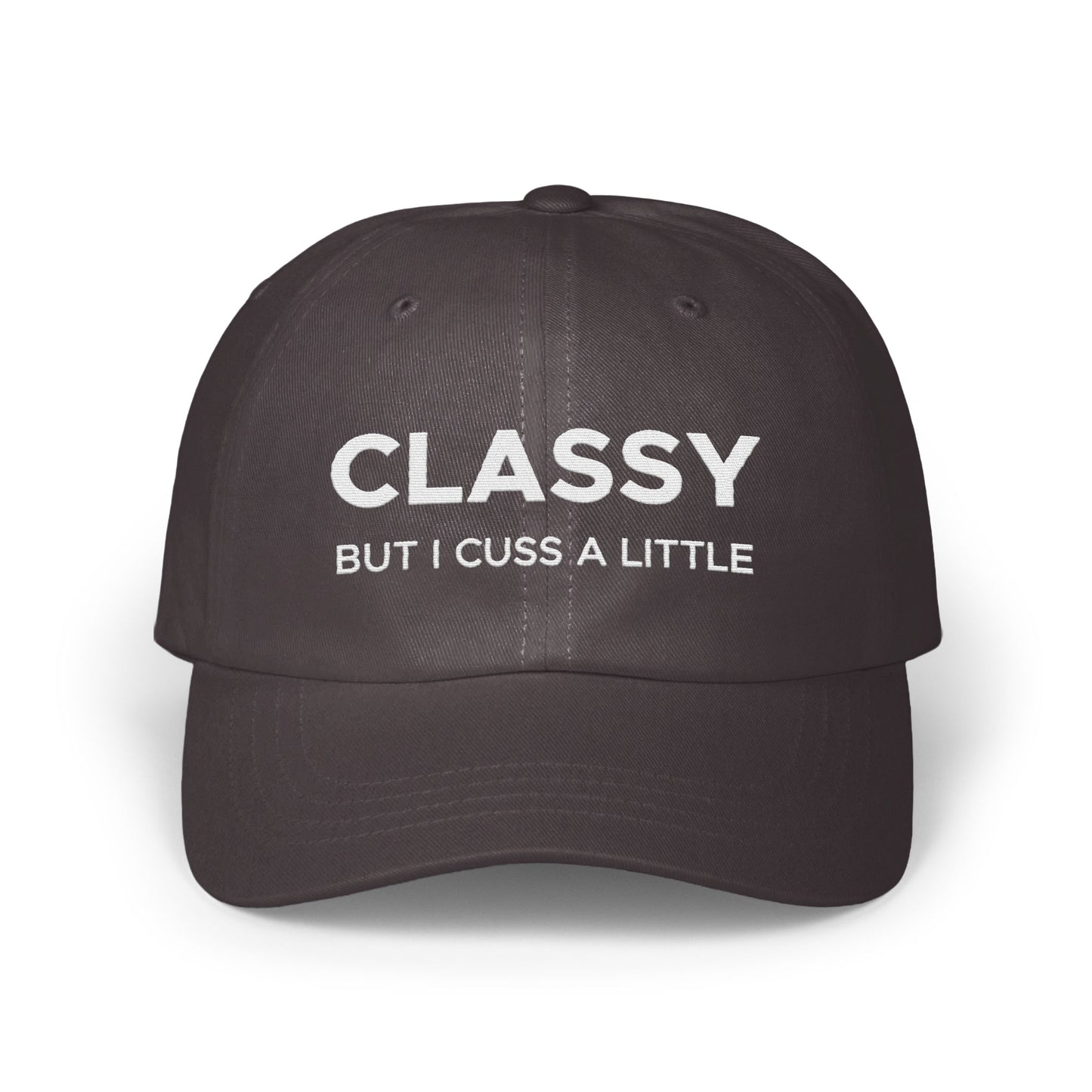 Classy But I Cuss a Little Fun Baseball Cap product