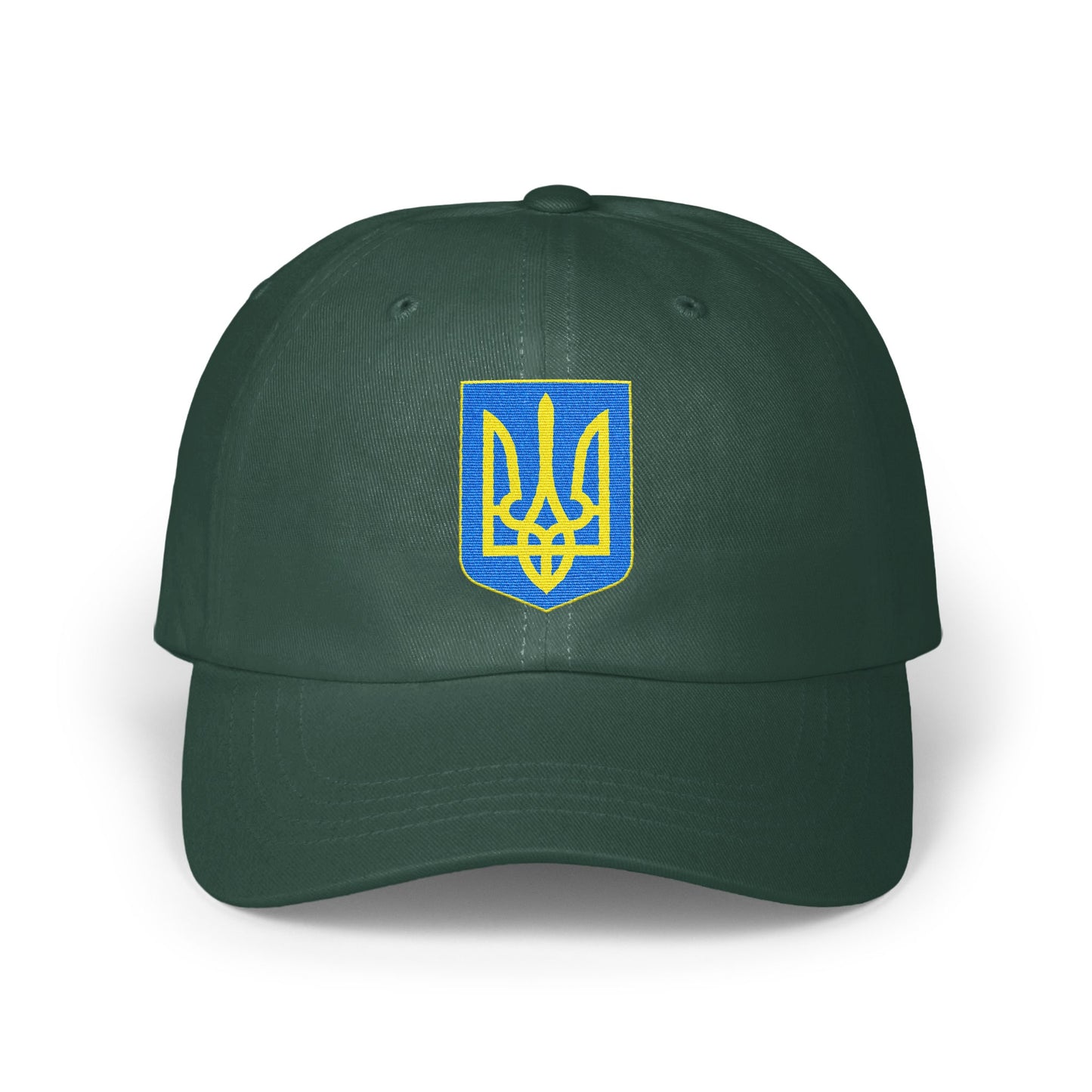 Ukrainian Coat of Arms Green Adjustable Cap product