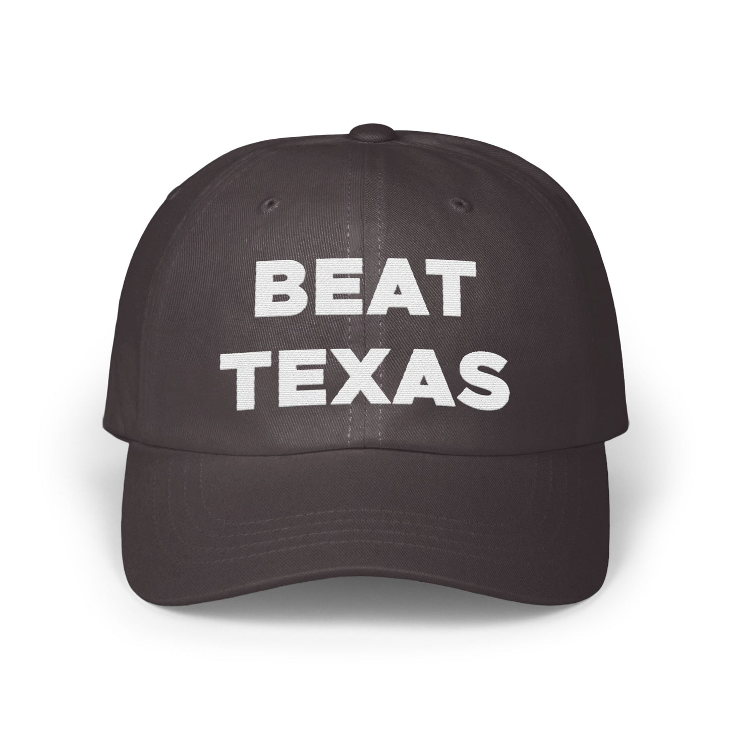Beat Texas Slogan Printed Hat product