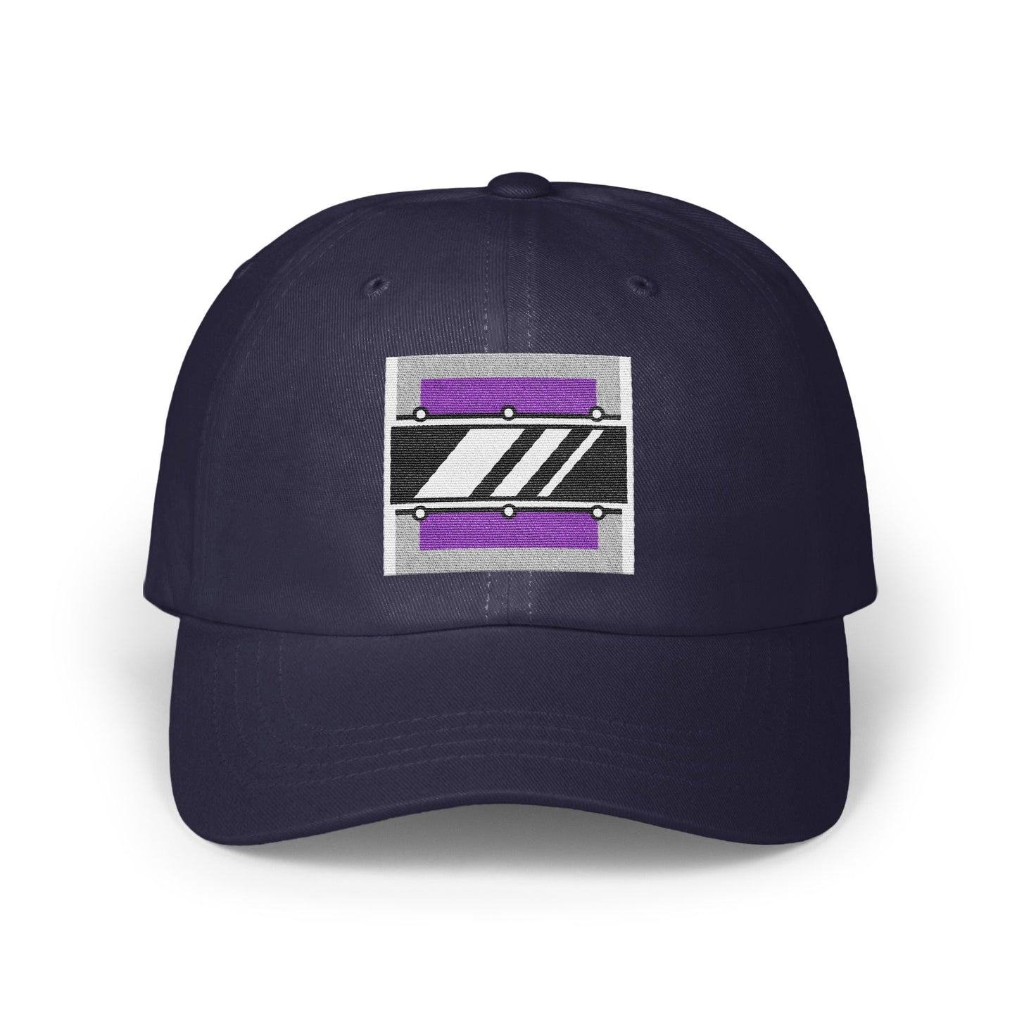 Stylish Abstract Design Navy Blue Hat product
