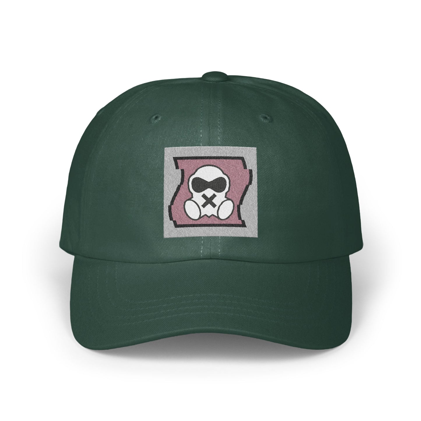 Fashionable Green Cap With Skull Design Hat product