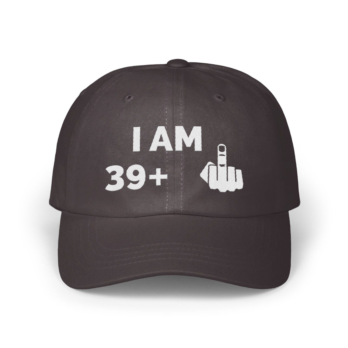 I Am 39 Plus Statement Hat Funny Graphic Hat product