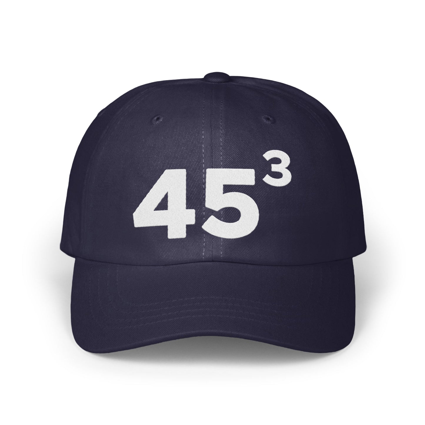 Bold Navy Custom 45³ Design Baseball Cap product