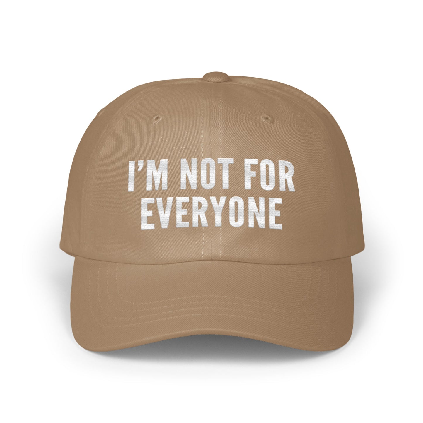Fun Statement Cap I'm Not For Everyone Hat product