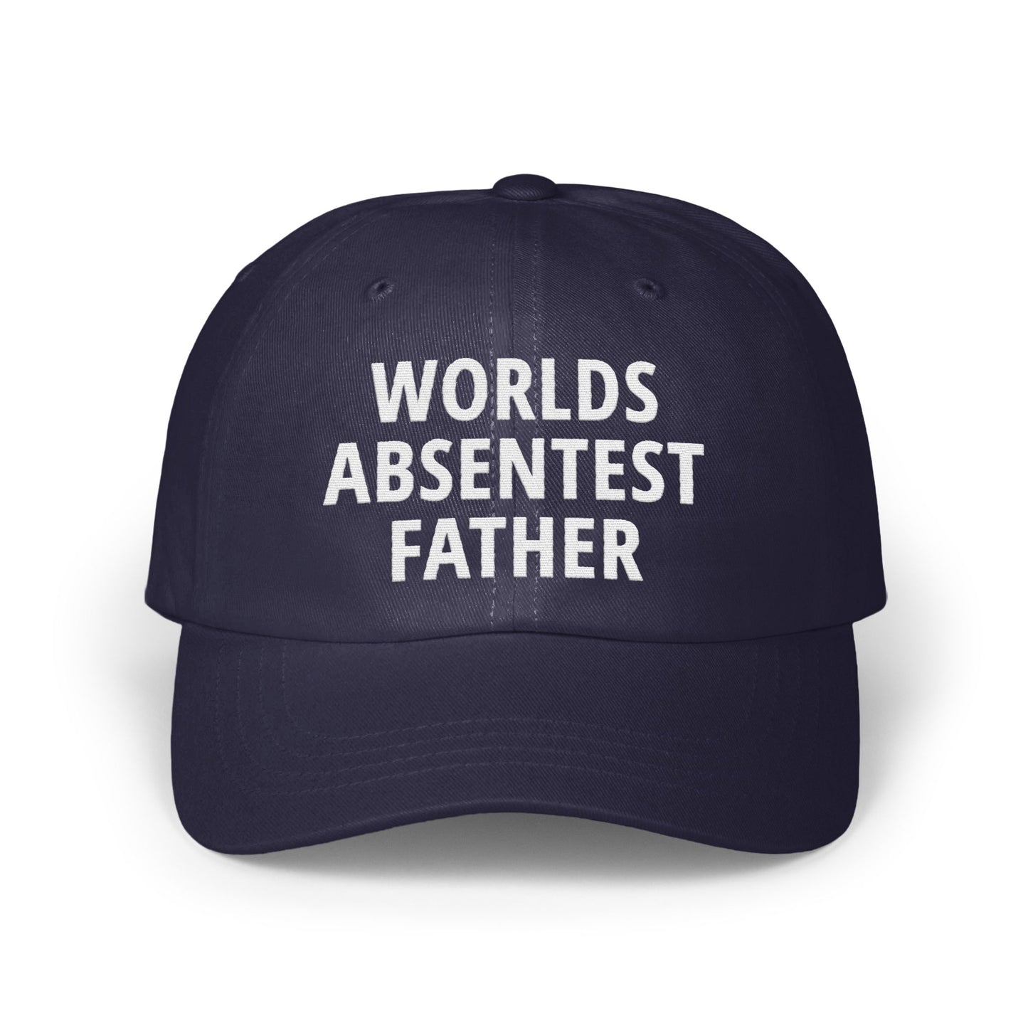 Worlds Absentest Father Embroidered Cap Hat product