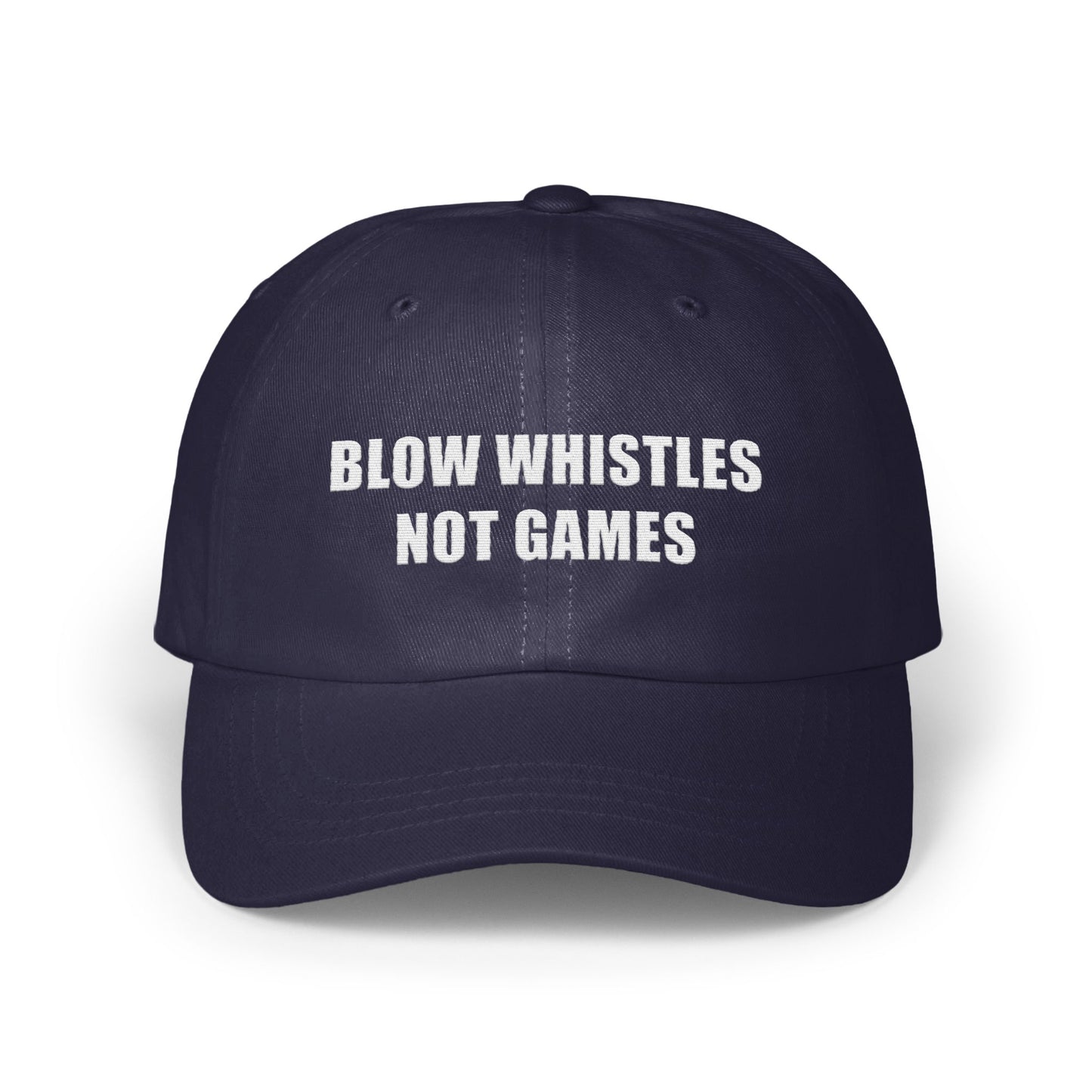 Blow Whistles Not Games Printed Cap product