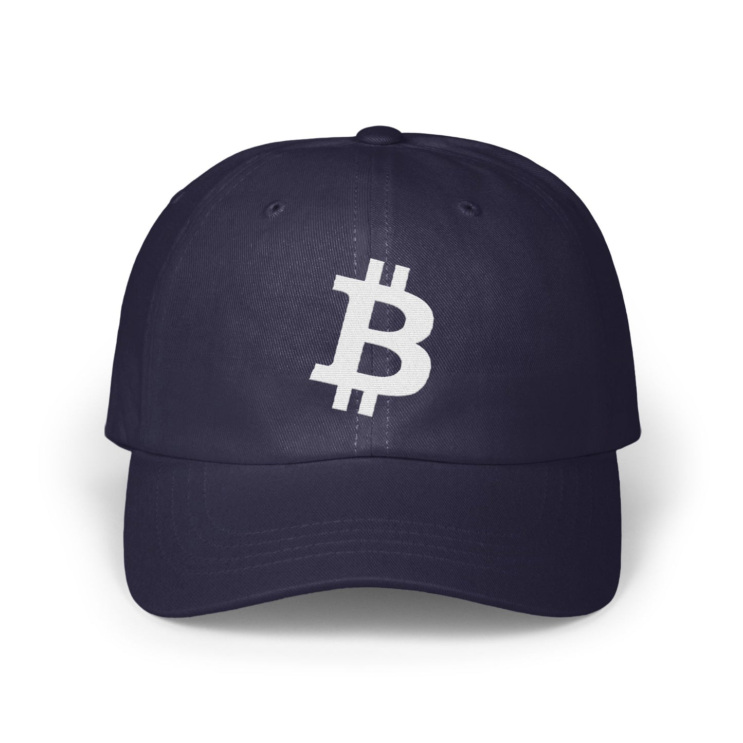 Bitcoin Logo Dark Blue Baseball Cap product