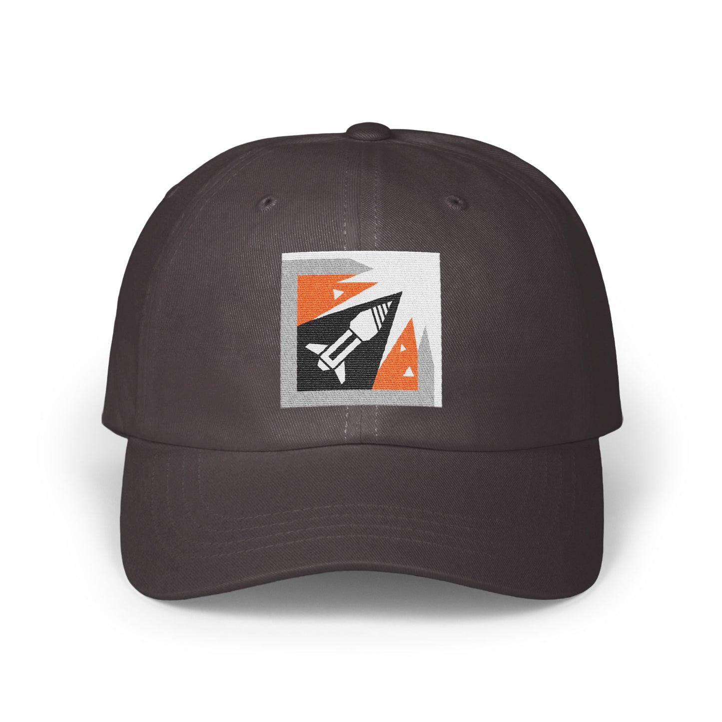 Trendy Rocket and Geometric Design Baseball Cap product type