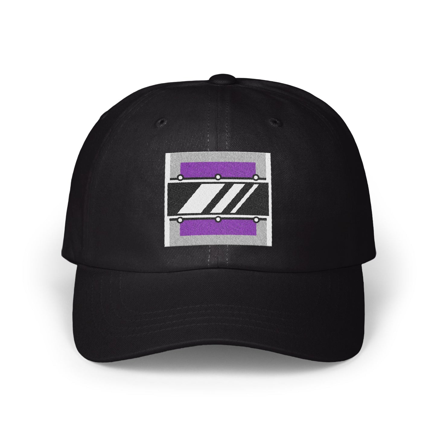 Stylish Black Cap with Unique Graphic Design product