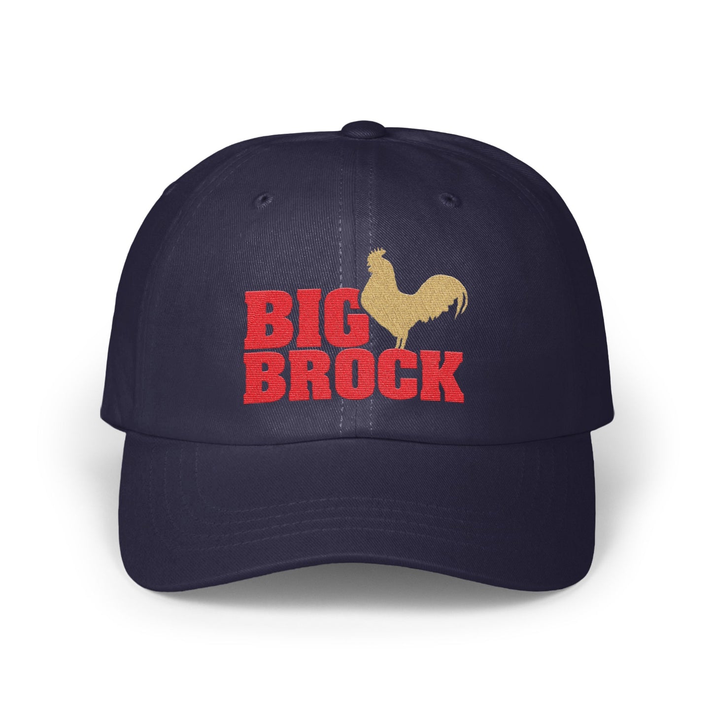 Big Brock Navy Blue Adjustable Hat Cap product type