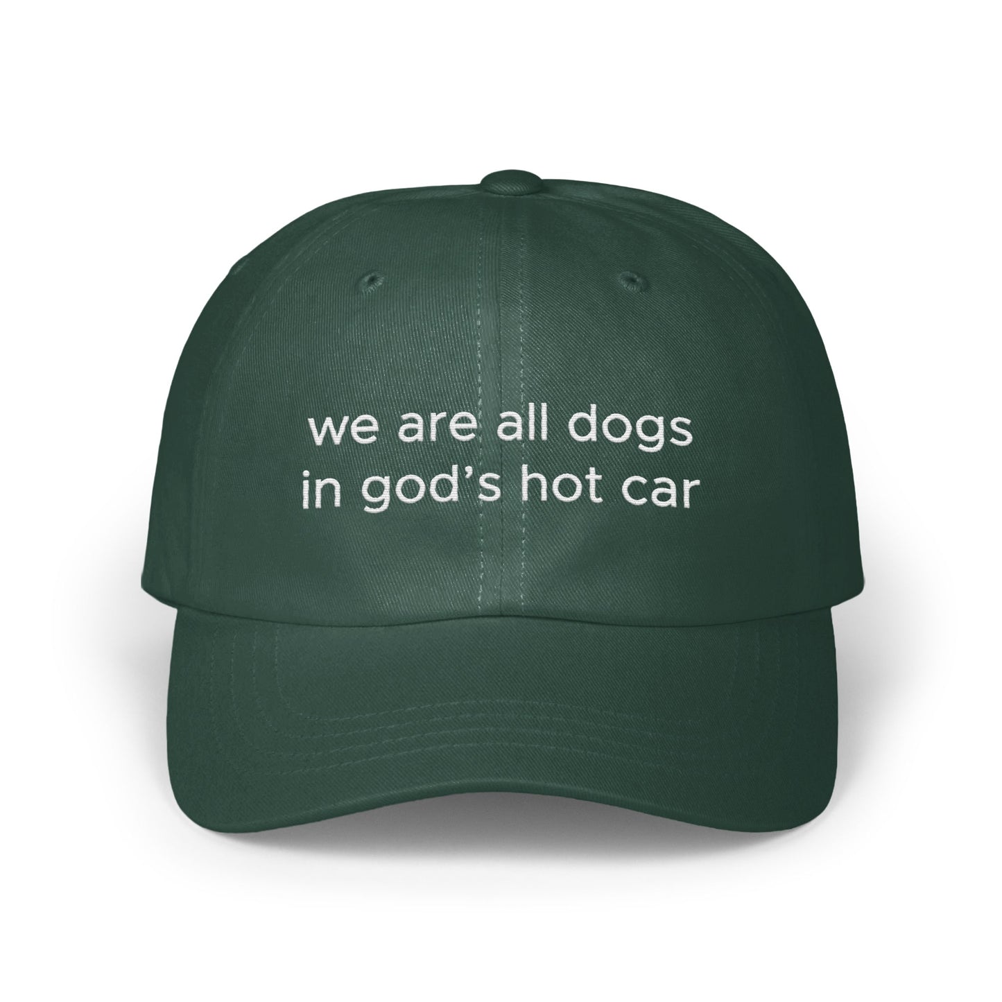 We Are All Dogs In God's Hot Car Hat product