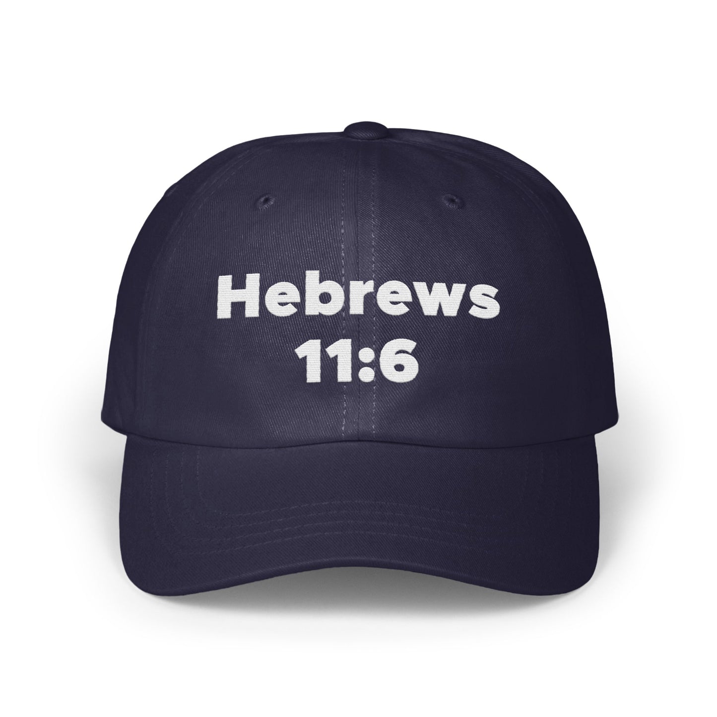 Hebrews 11 6 Embroidered Baseball Cap product