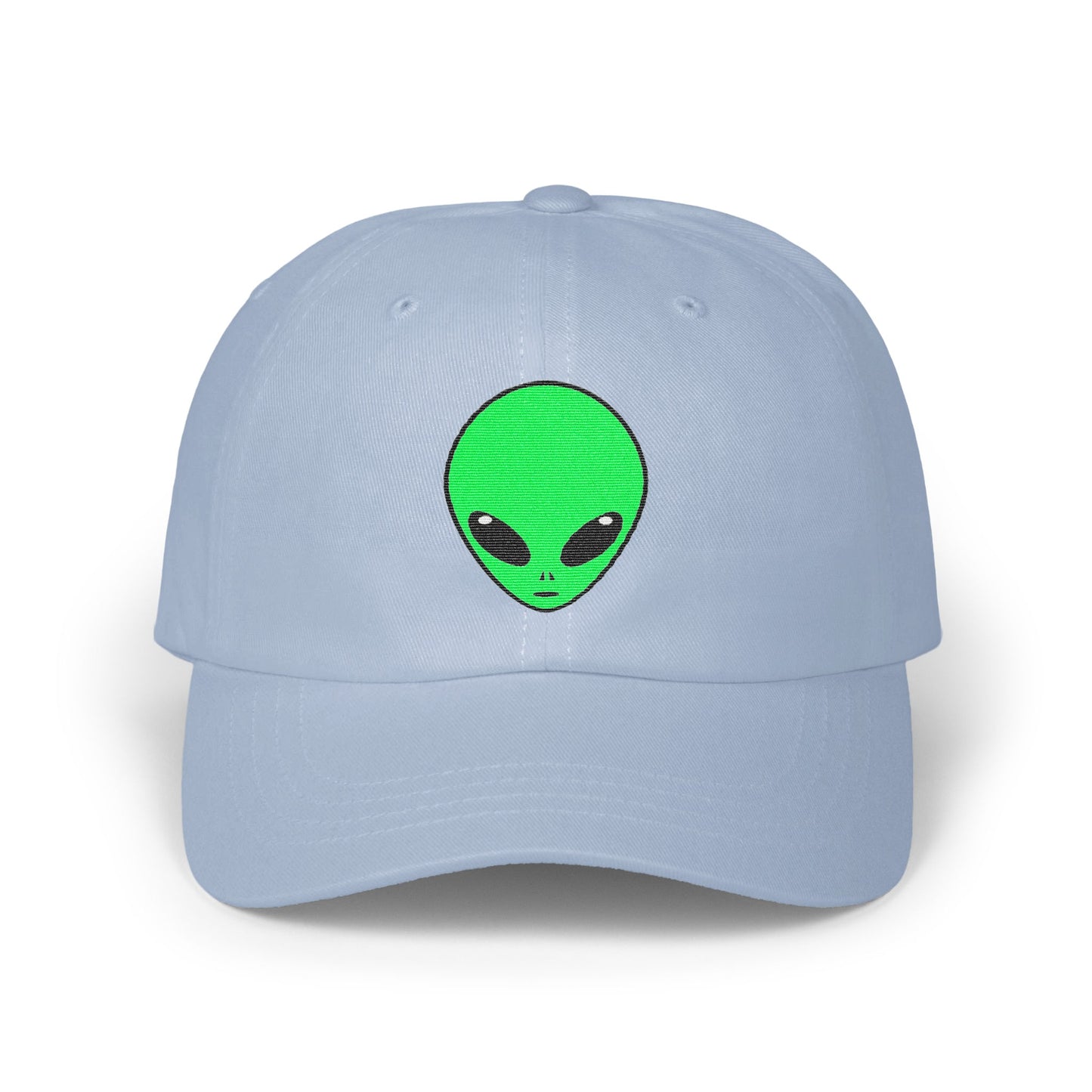 Alien Face Embroidered Dad Hat Baseball Cap product