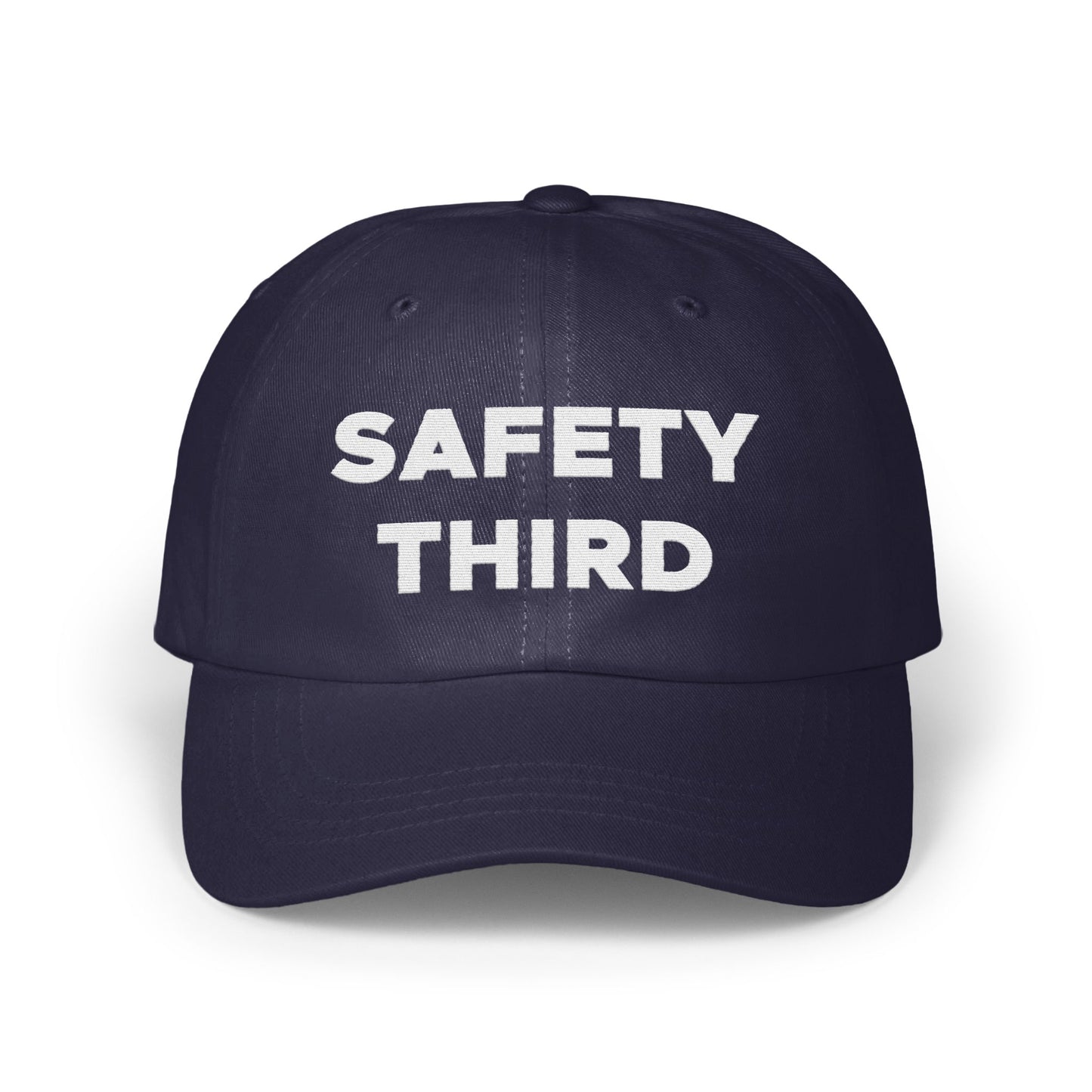 Safety Third Funny Adjustable Baseball Cap product