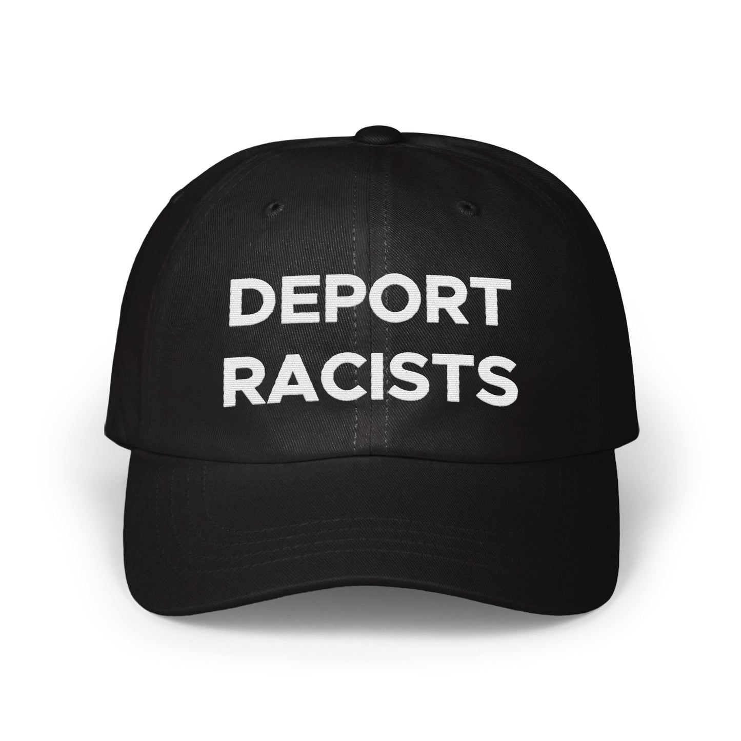 Deport Racists Embroidered Black Hat product