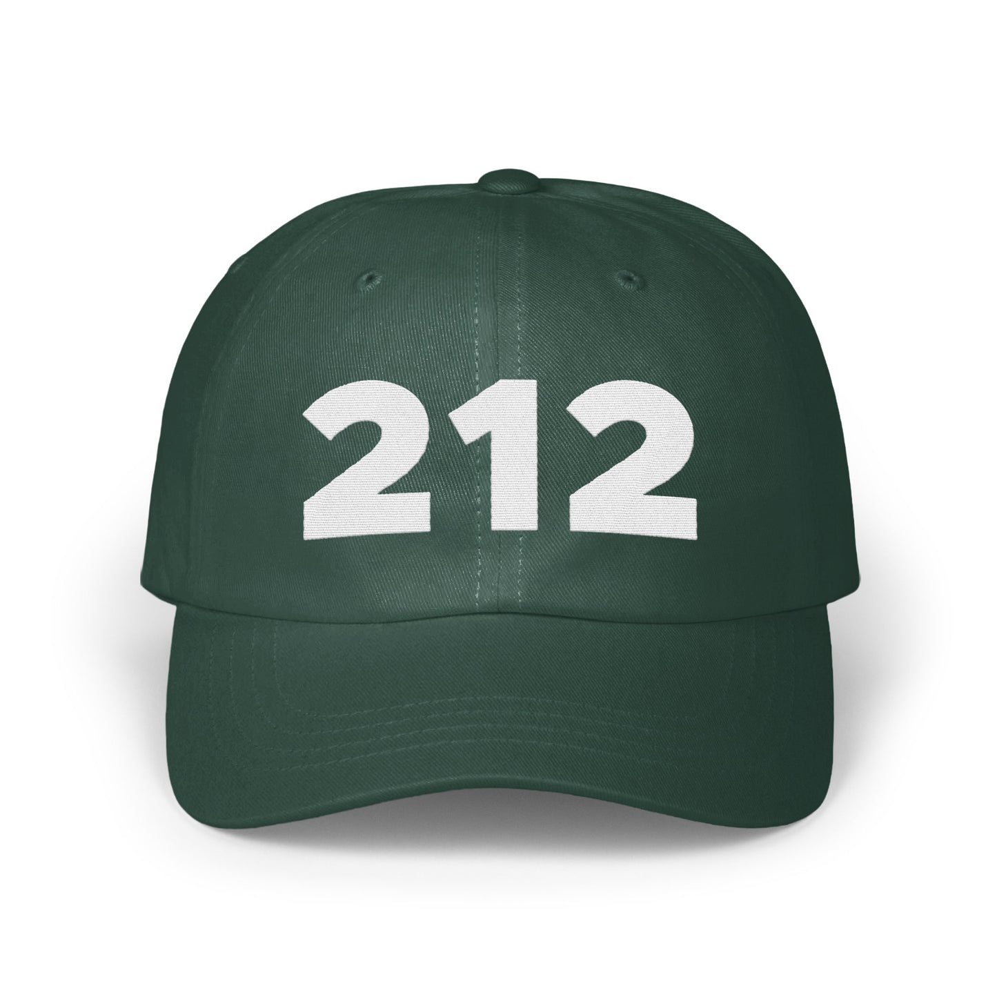 Bold Green Cap with 212 Printed Number Design product