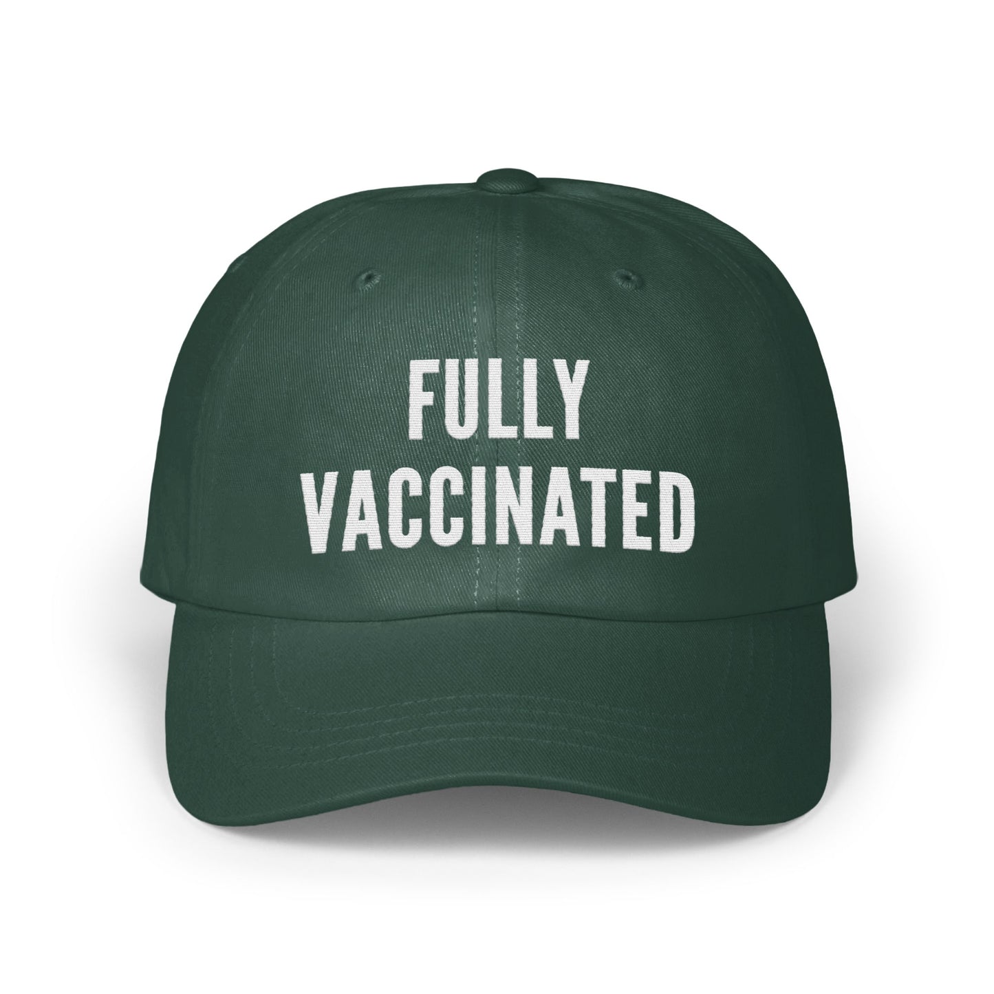 Fully Vaccinated Embroidered Cap Hat product type