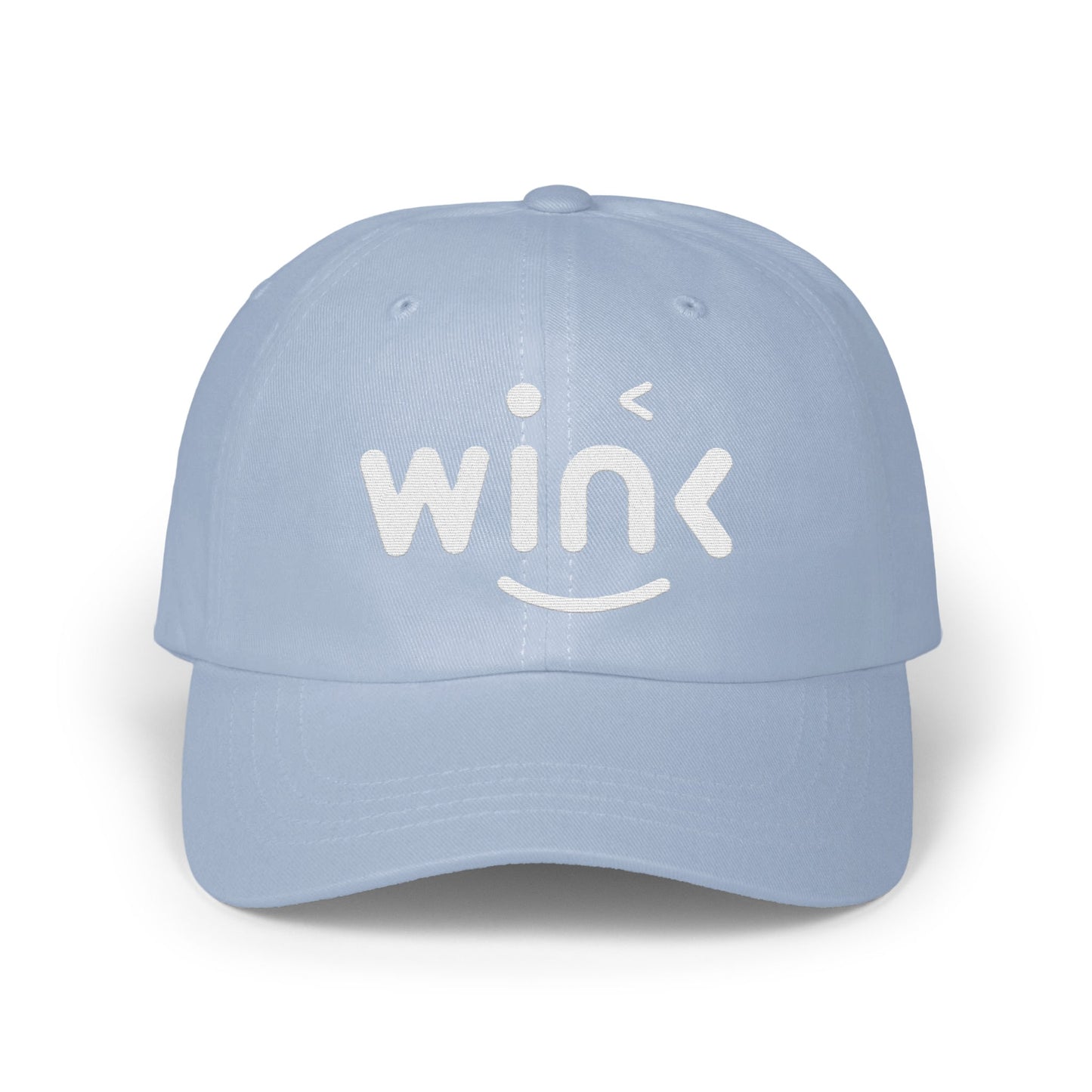 Wink Logo Light Blue Baseball Cap product