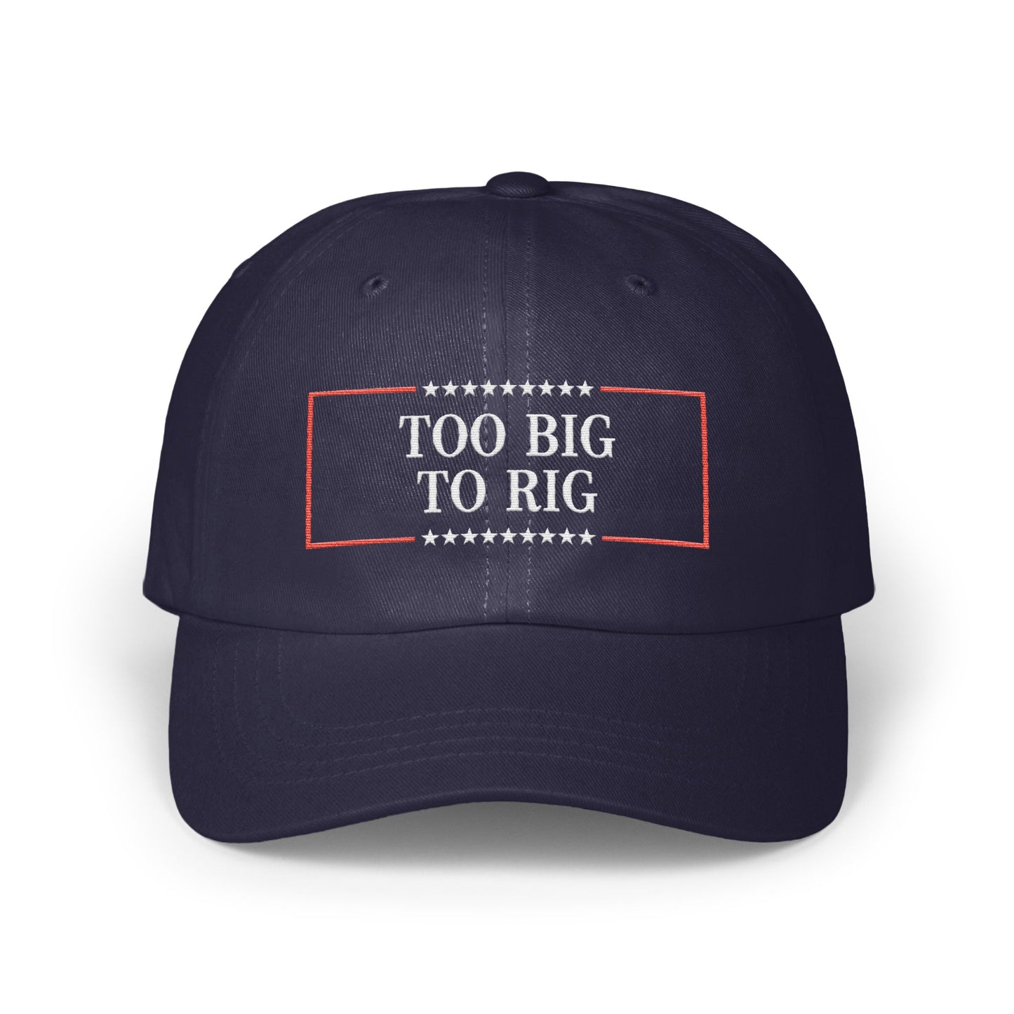 Too Big To Rig Statement Cap Fashionable Hat product