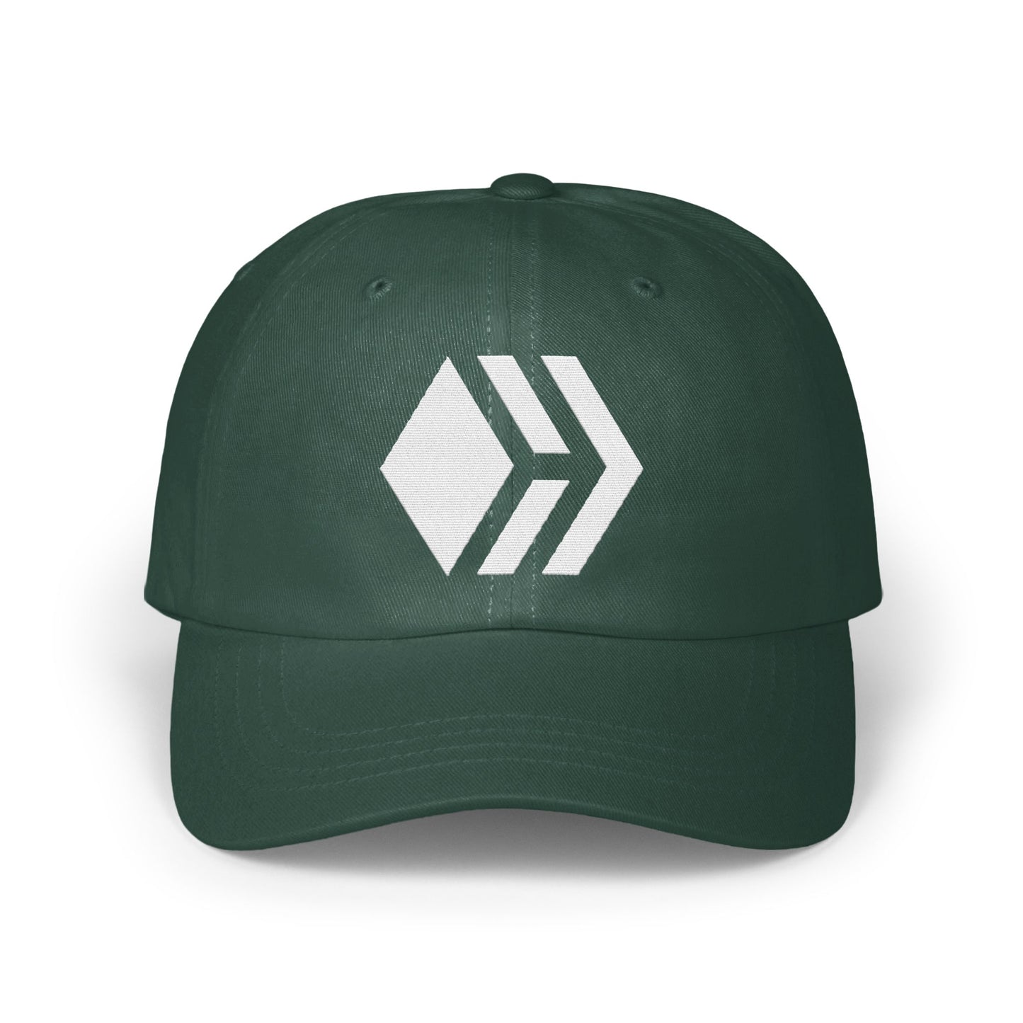 Stylish Green Baseball Cap with Unique Logo product