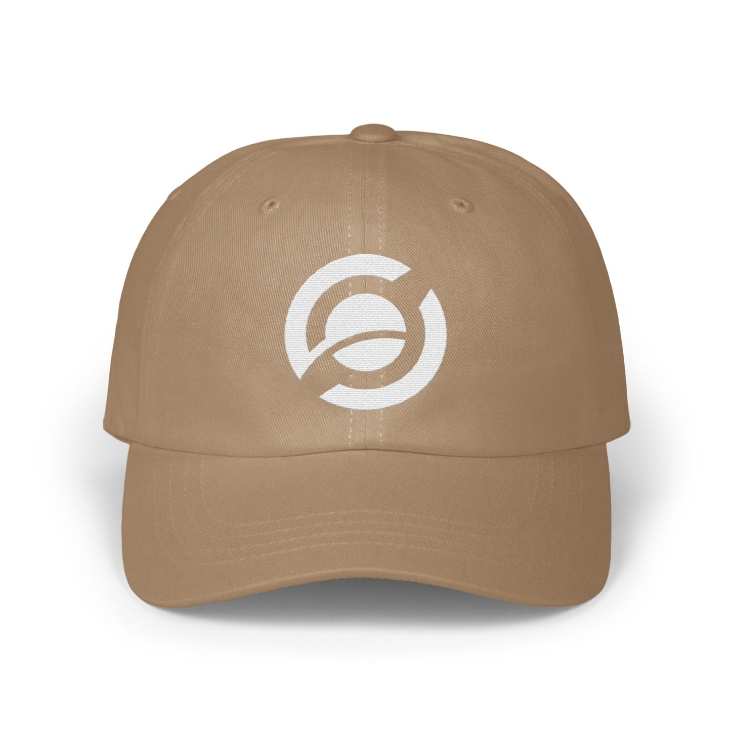 Stylish Beige Baseball Cap with Unique Design product