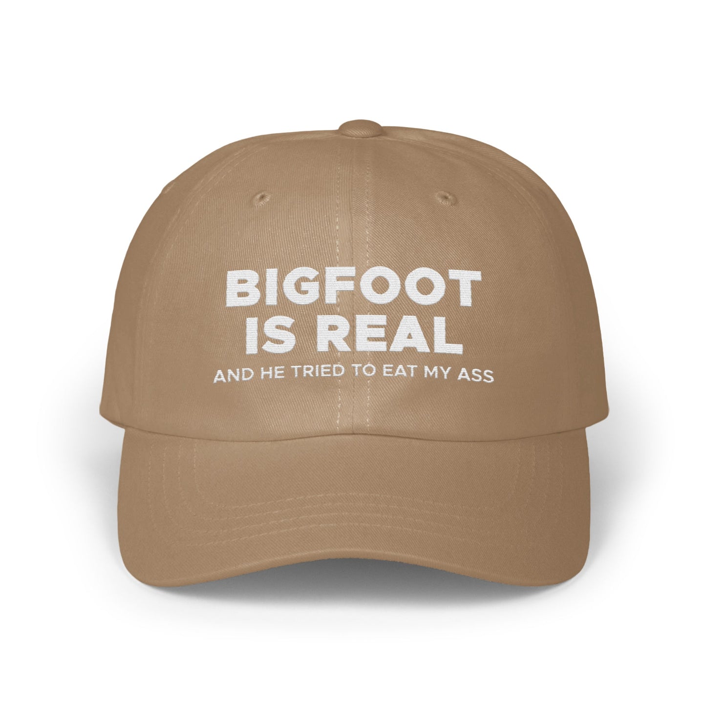 Bigfoot Is Real Hat Funny Statement Cap product