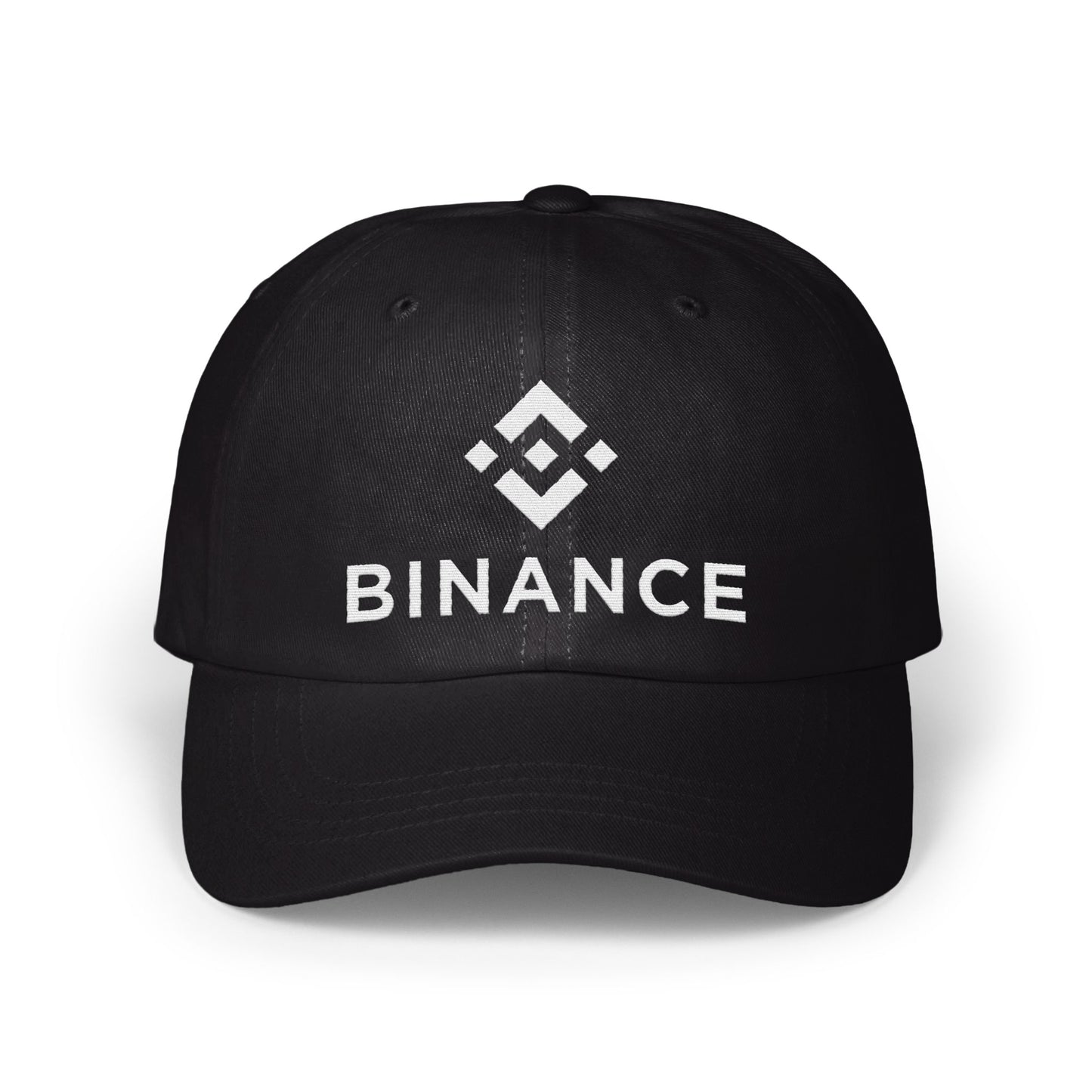 Binance Logo Embroidered Black Baseball Cap product