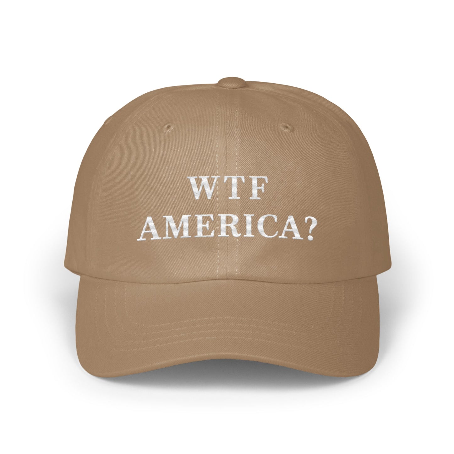 WTF AMERICA Statement Baseball Cap product type