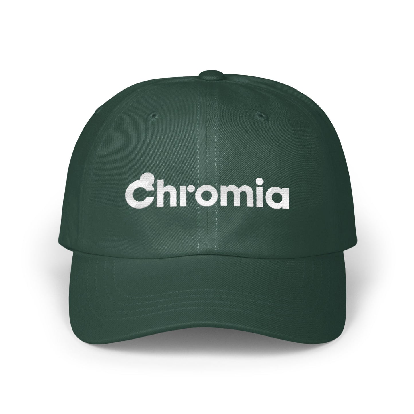 Chromia Embroidered Logo Green Cap product