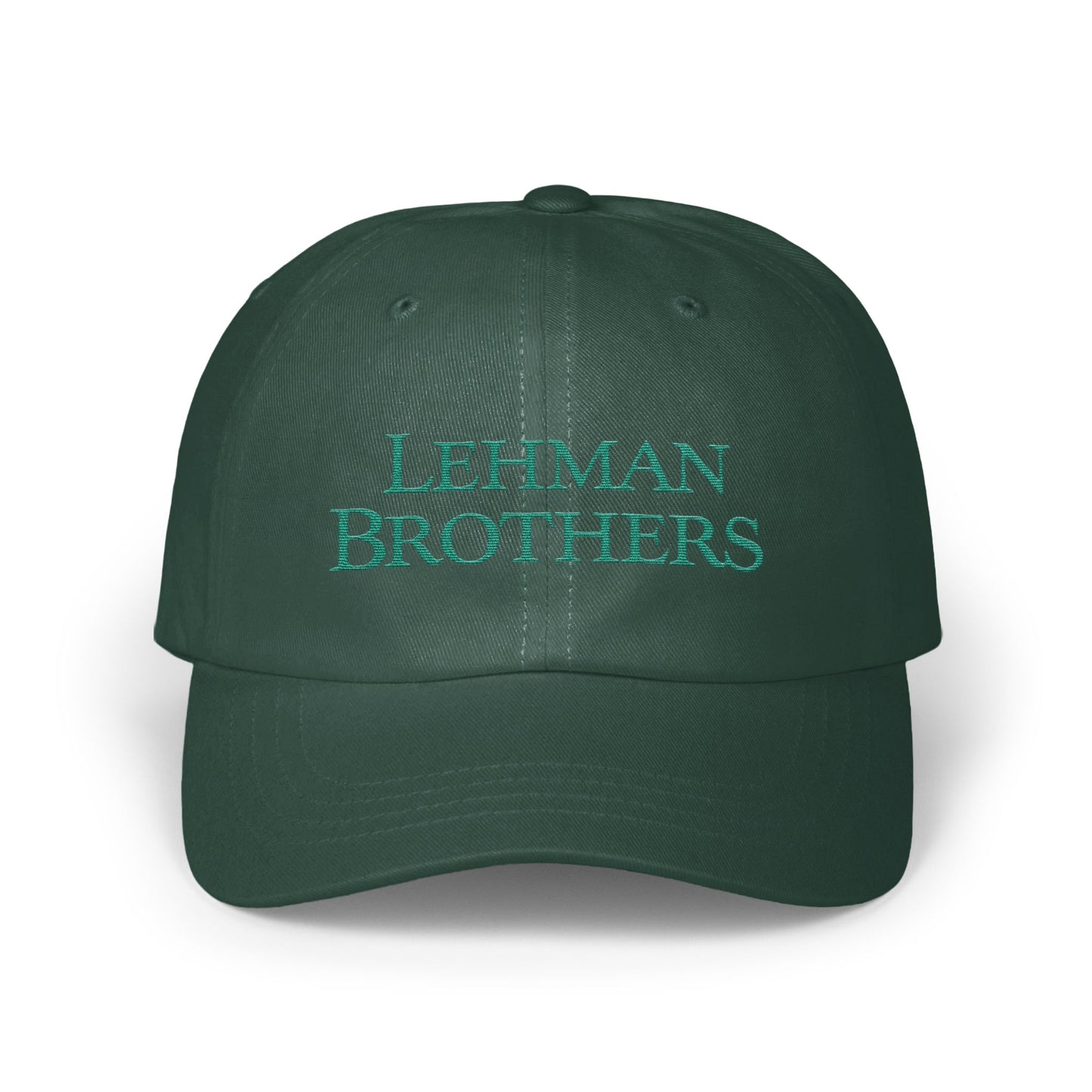 Lehman Brothers Green Stylish Baseball Hat product