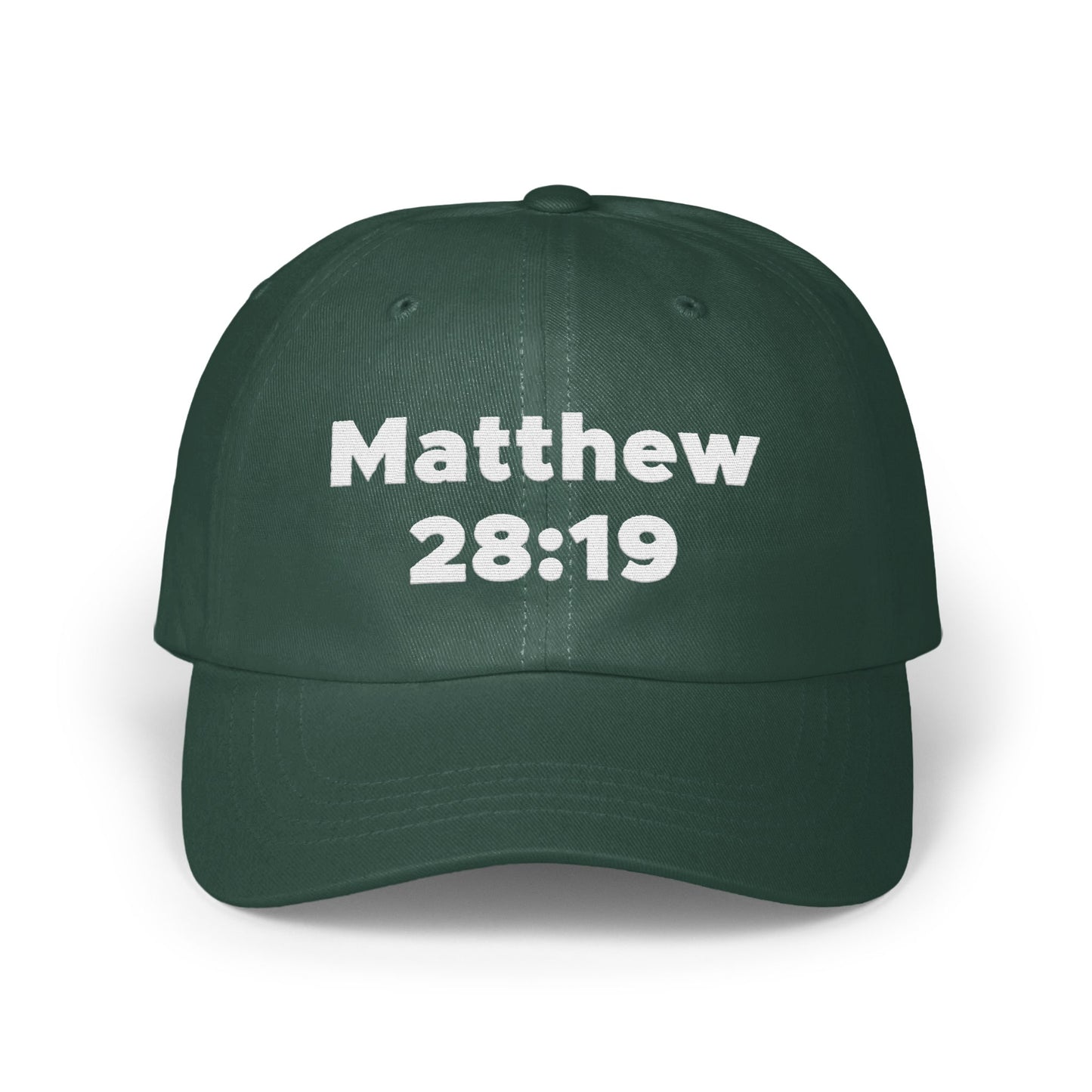 Matthew 28:19 Inspirational Quote Hat product type
