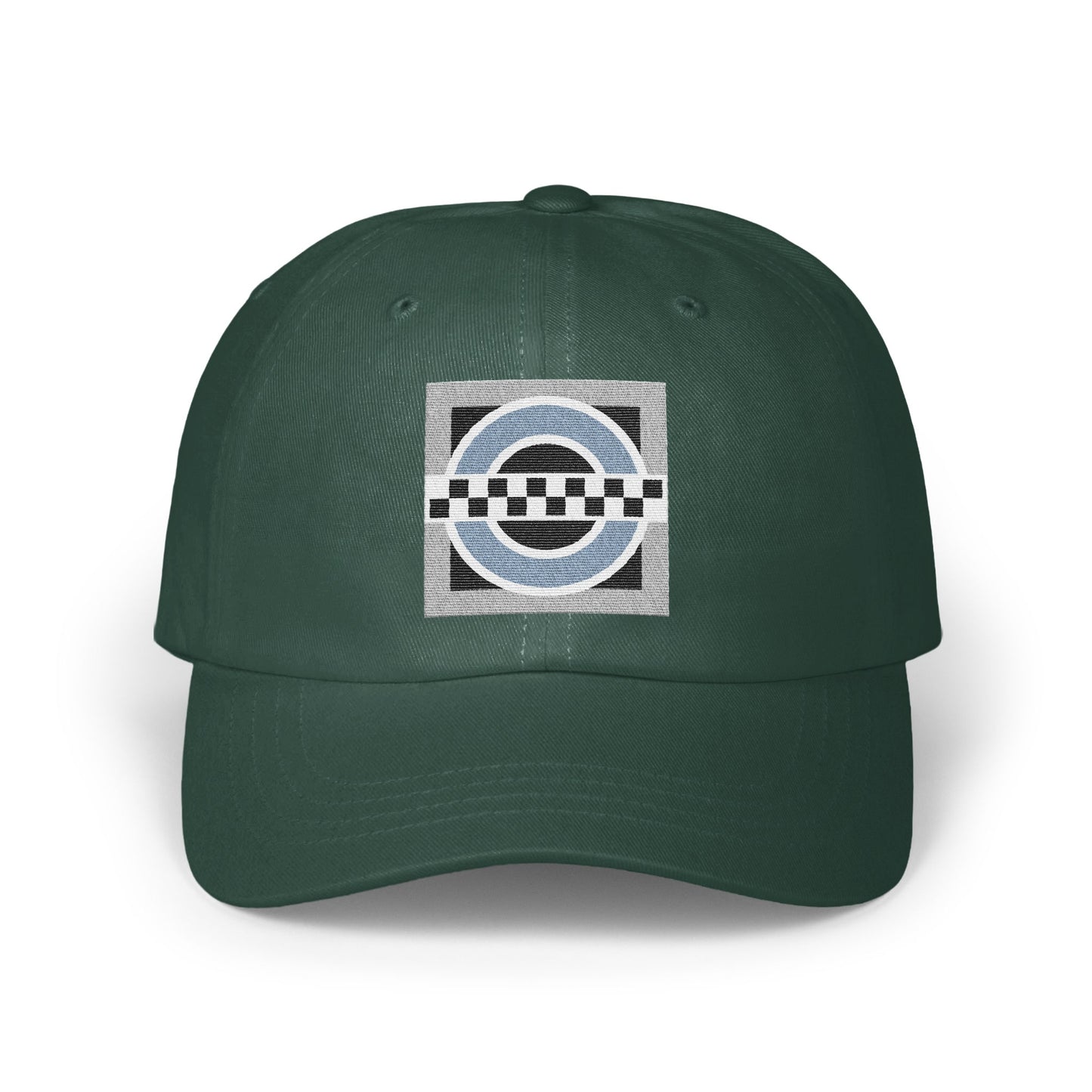 Graphic Embroidered Adjustable Green Cap product type