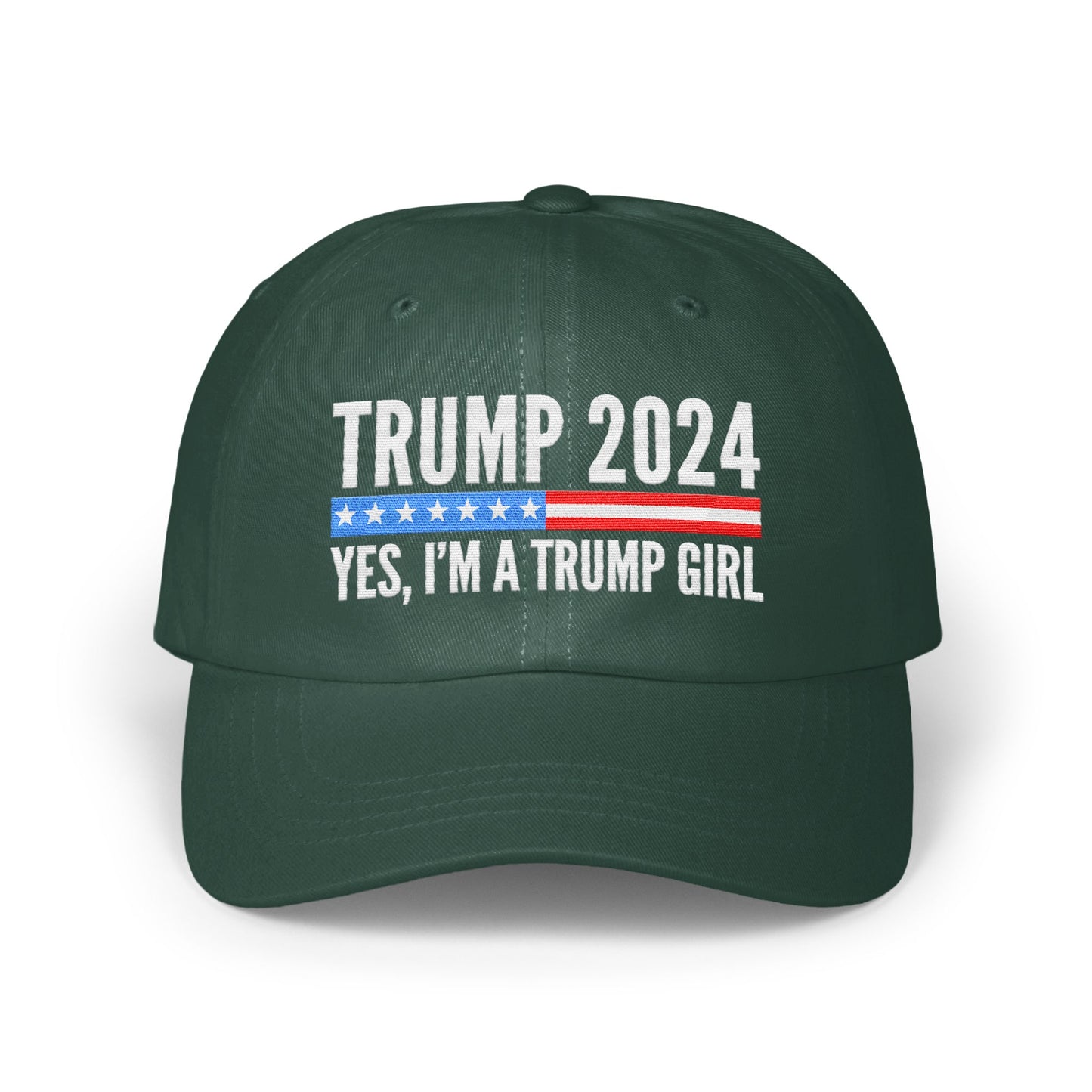 Trump 2024 Yes I'm A Trump Girl Baseball Hat product