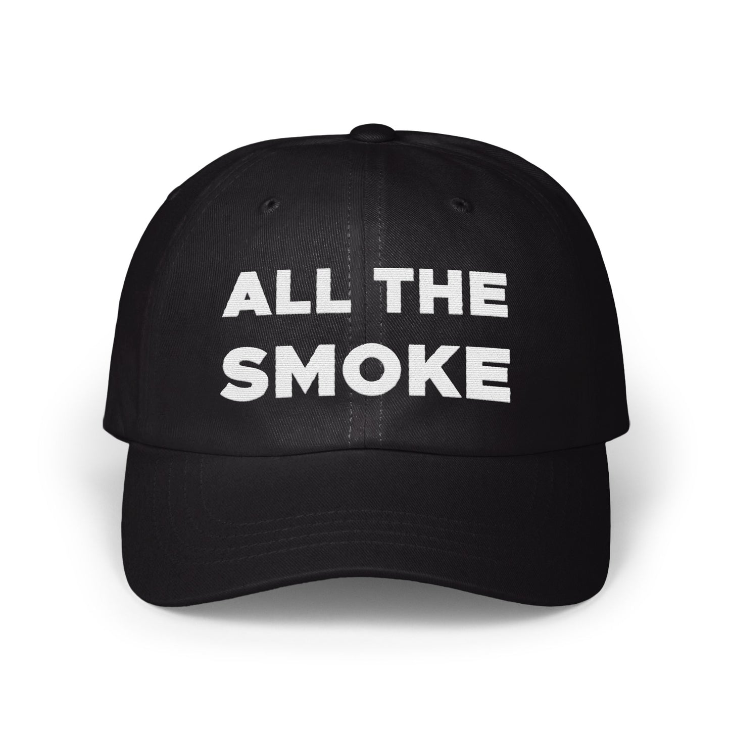 All the Smoke Statement Embroidered Cap product