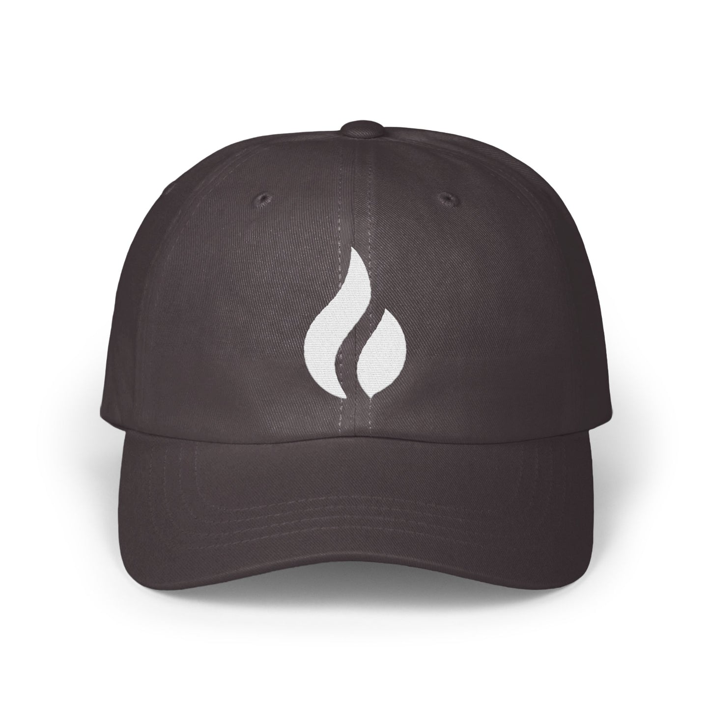 Flame Logo Dark Baseball Cap Modern Style product