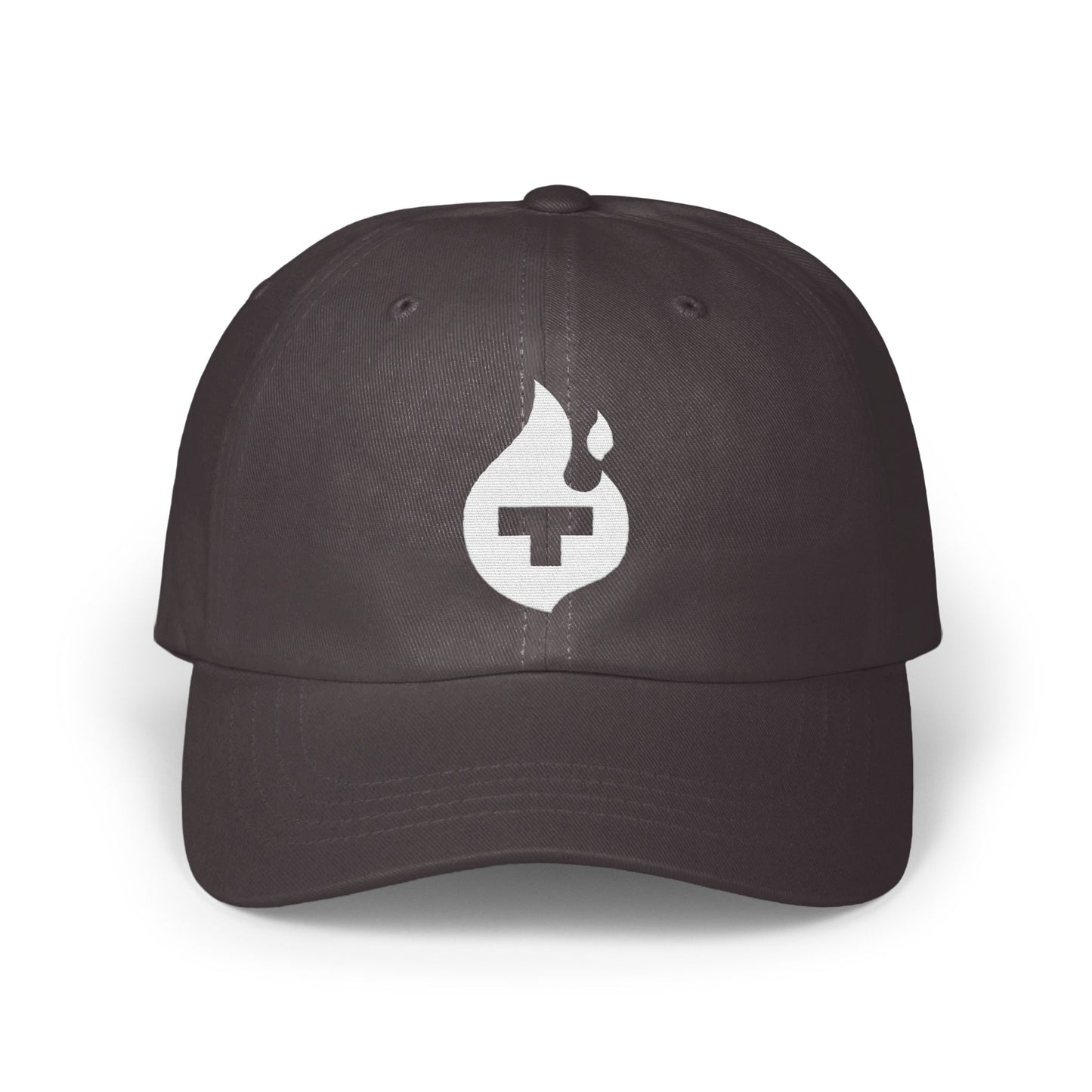 Stylish black baseball cap with unique logo design product