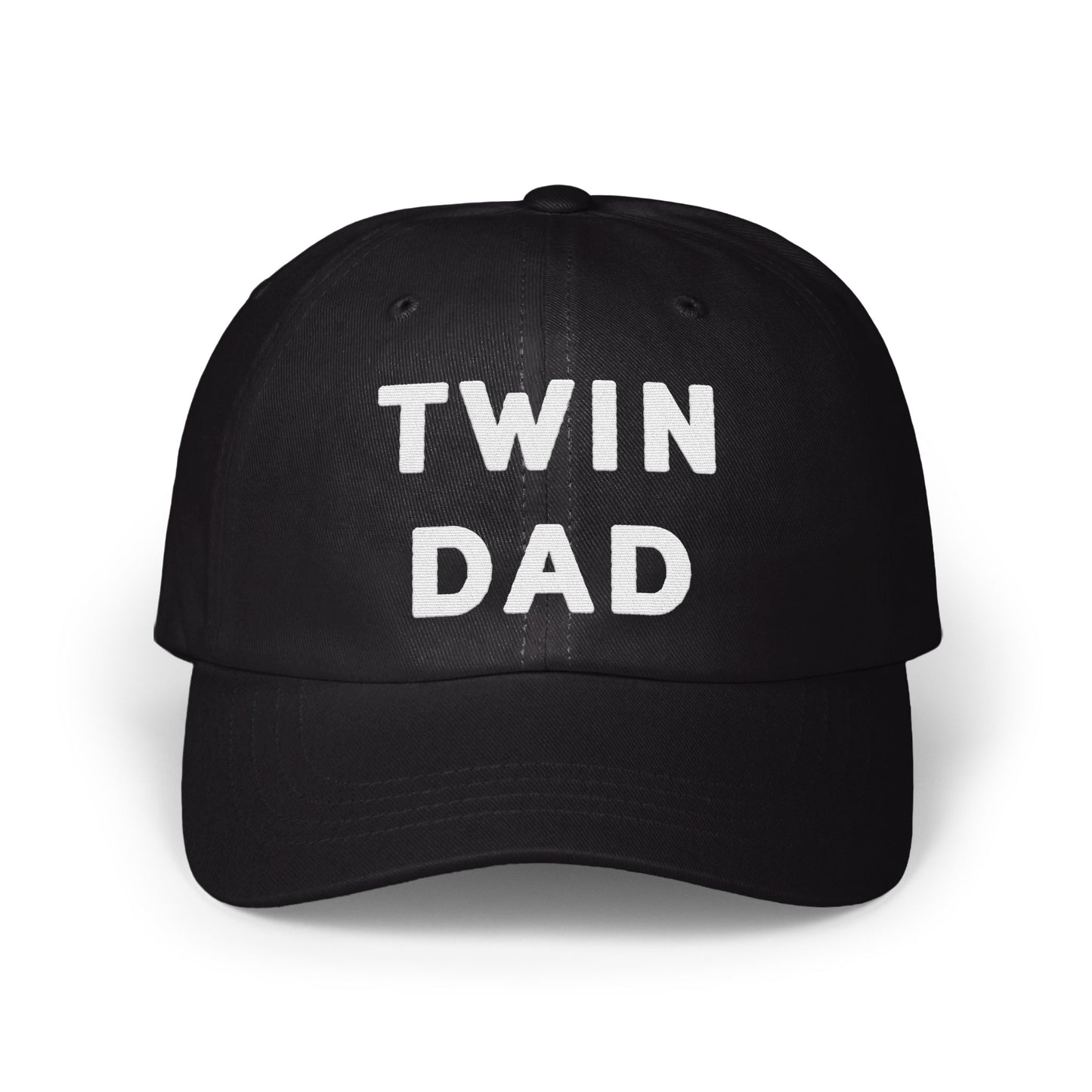 Twin Dad Embroidered Adjustable Baseball Hat product