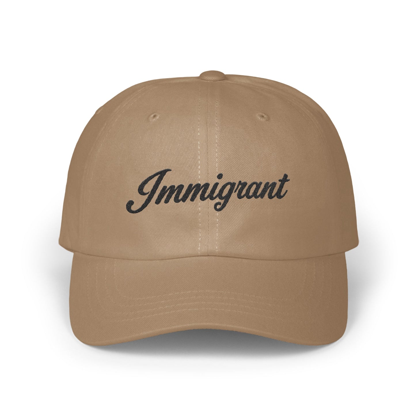 Immigrant Embroidered Statement Cap product type