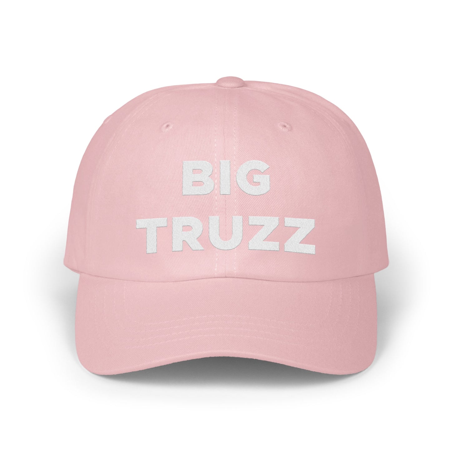 Stylish Pink BIG TRUZZ Lettered Baseball Cap product type