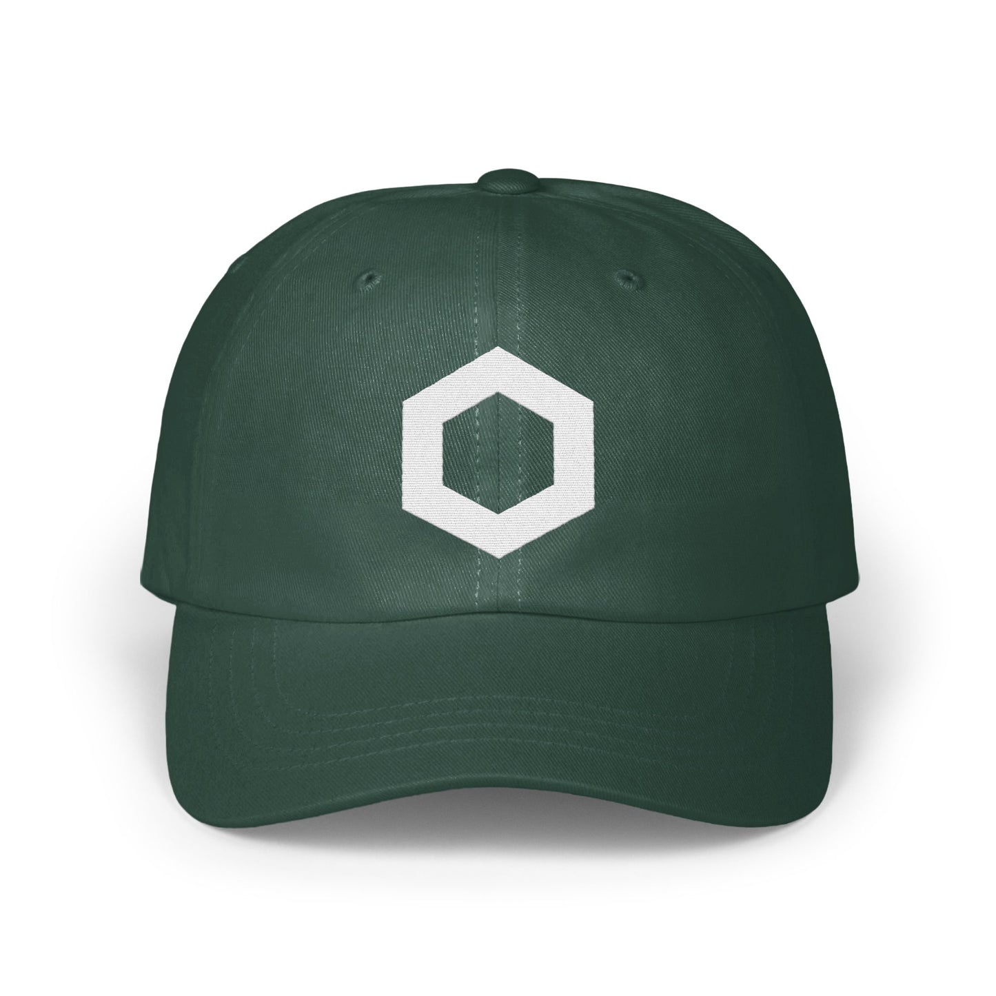 Stylish Green Hexagon Emblem Baseball Cap product