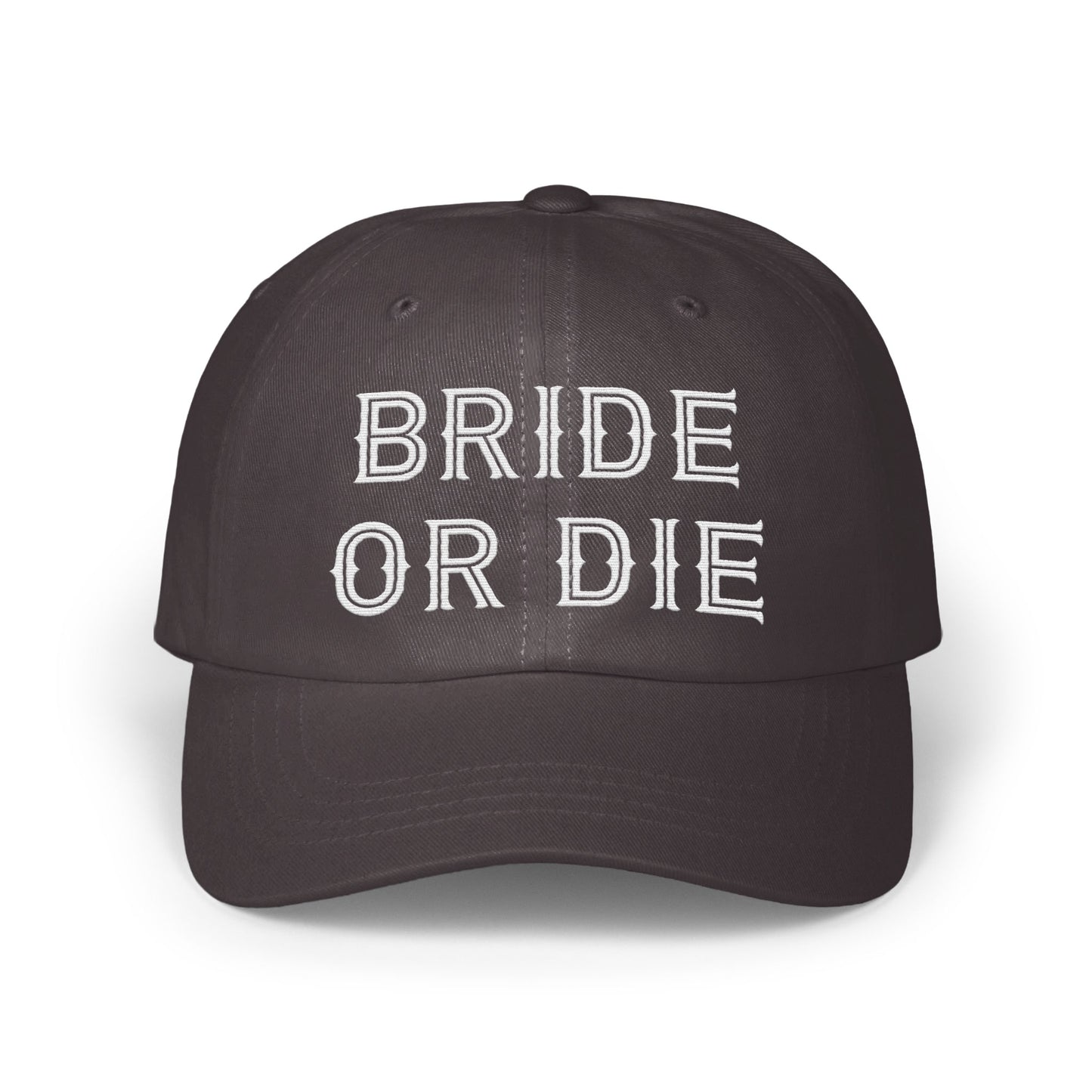 Bride Or Die Statement Cap For Bride Hat product type