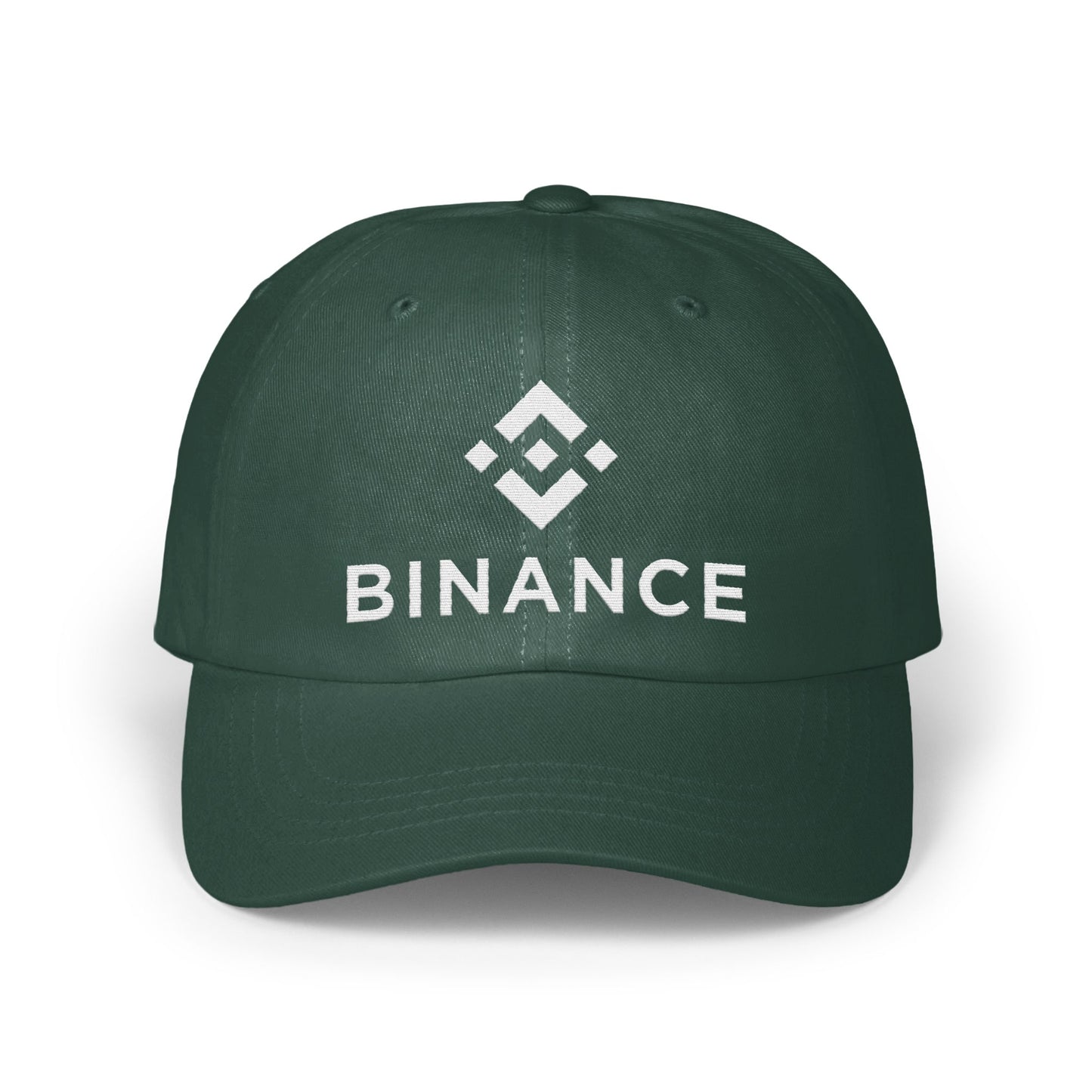 Binance Logo Embroidered Dark Green Cap product