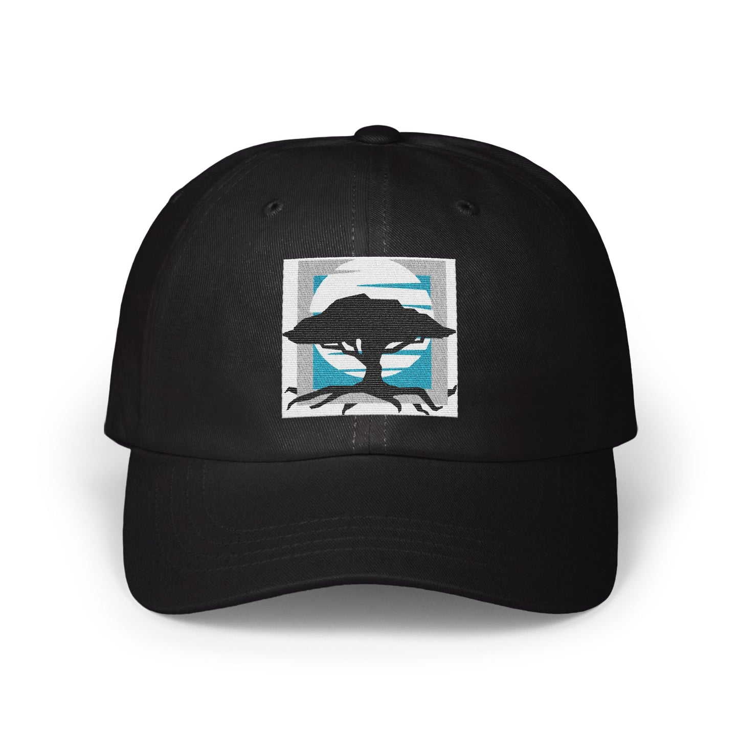 Stylish Black Cap with Unique Tree Design product type