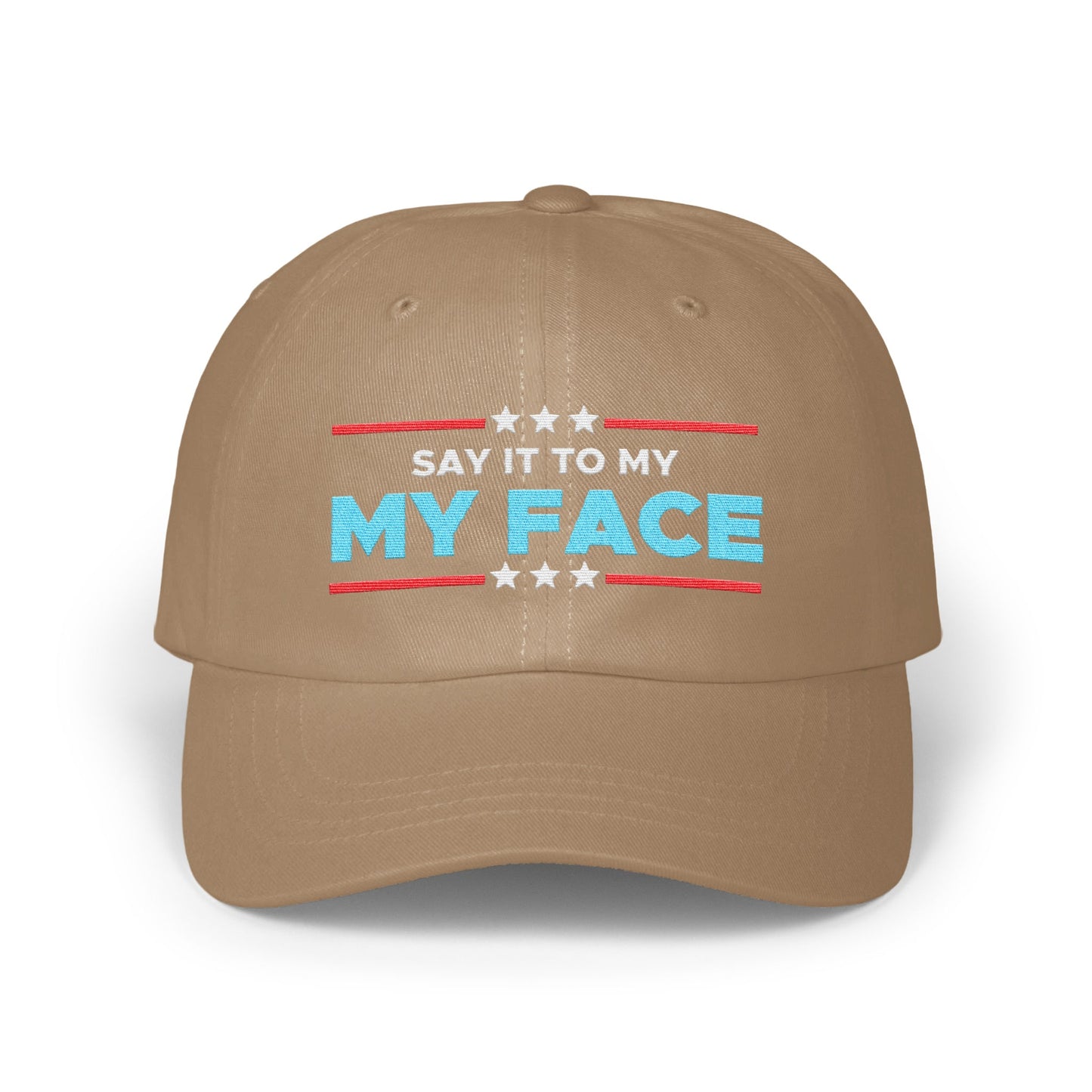 Say It To My Face Graphic Statement Hat product
