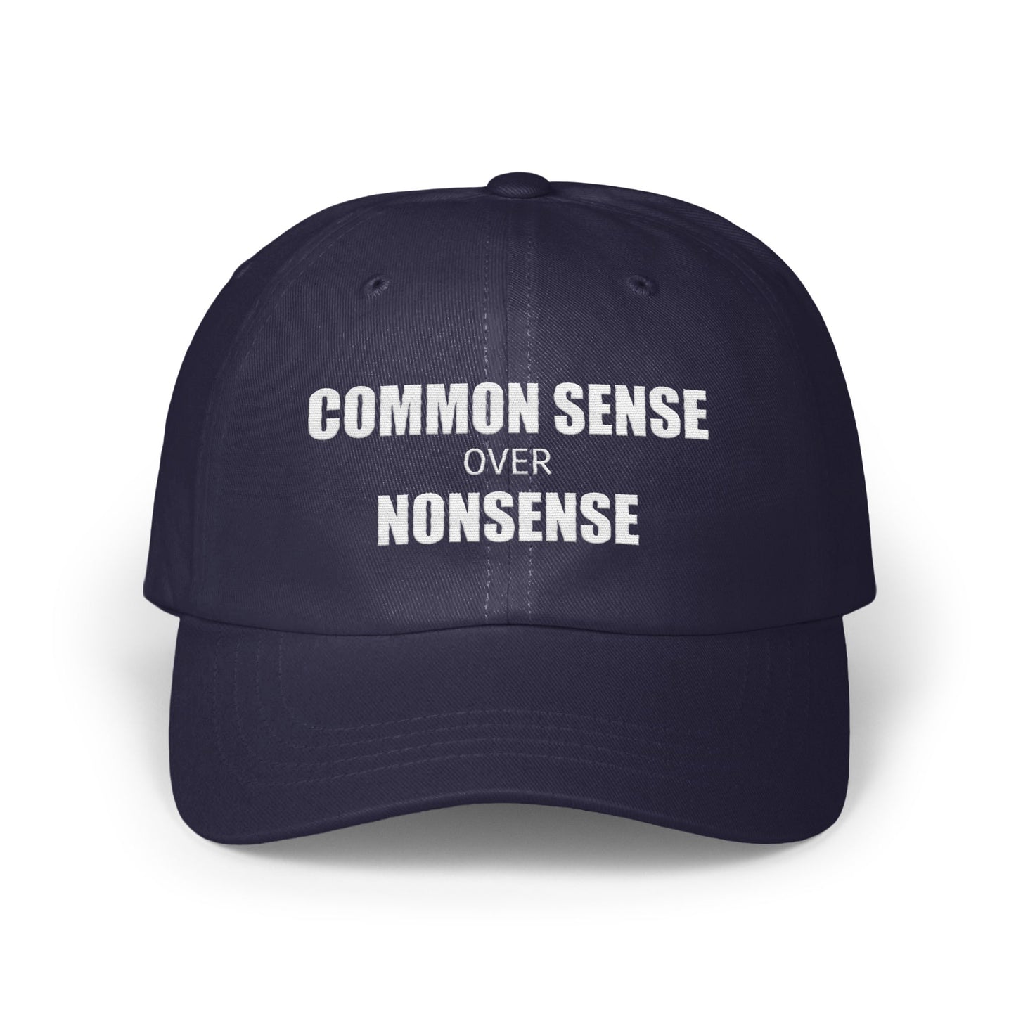 Common Sense Over Nonsense Statement Cap product type