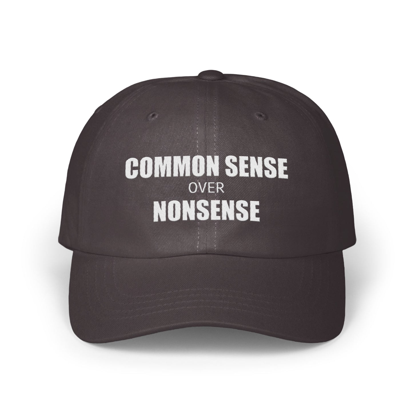Common Sense Over Nonsense Statement Hat product