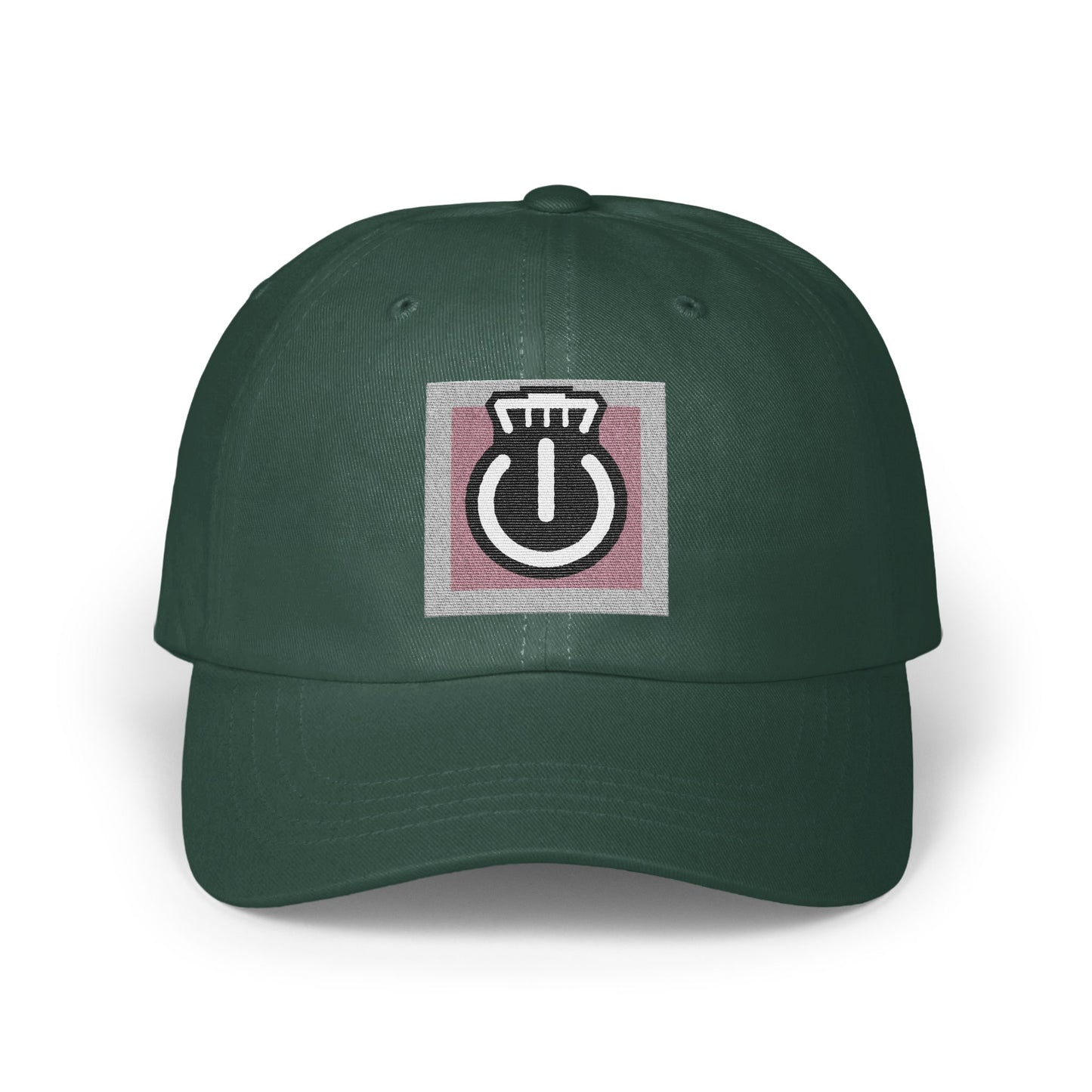 Stylish Green Hat with Unique Embroidered Design product